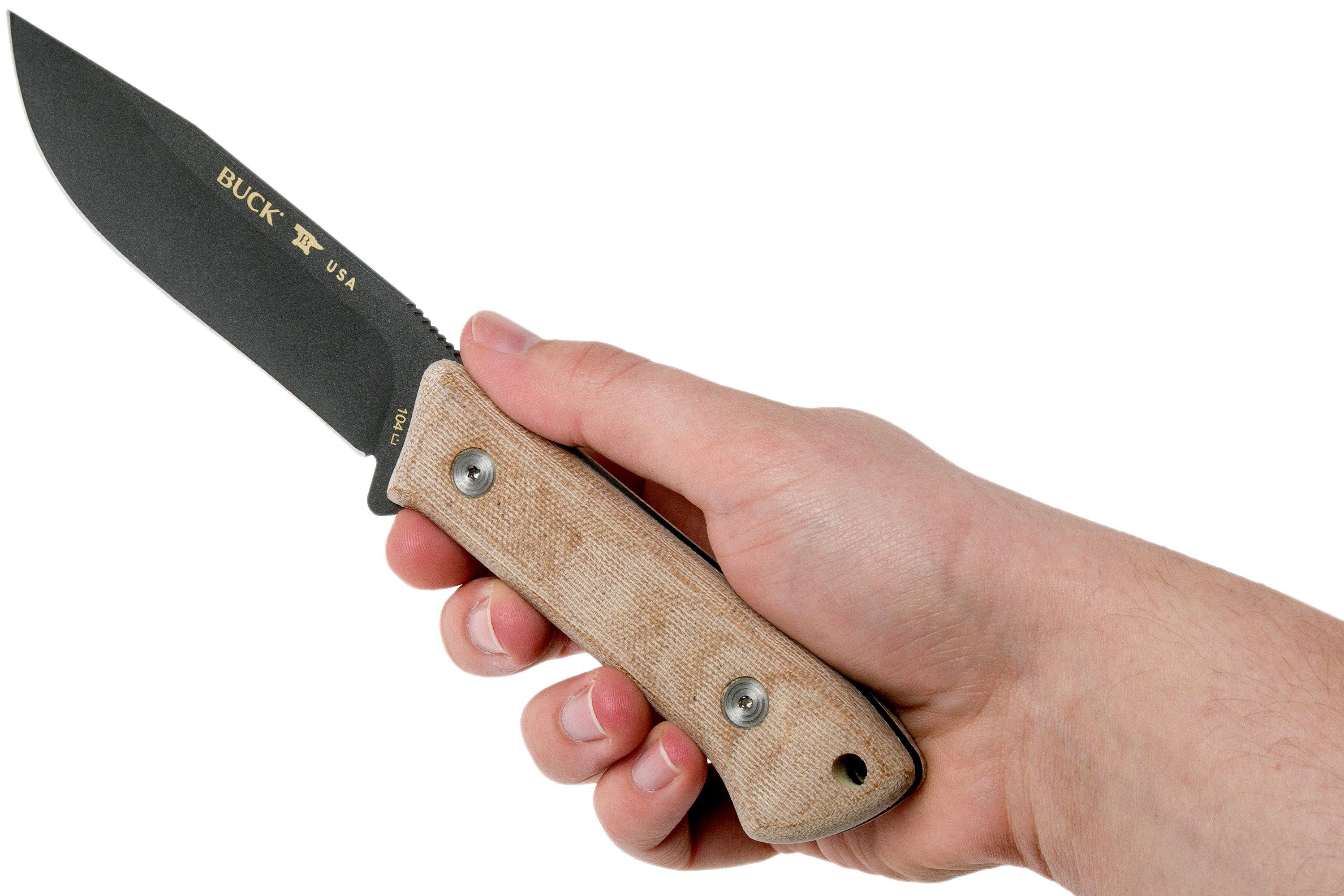 Buck 104 Compadre Camp Knife 0104BRS1B, outdoorknife Advantageously