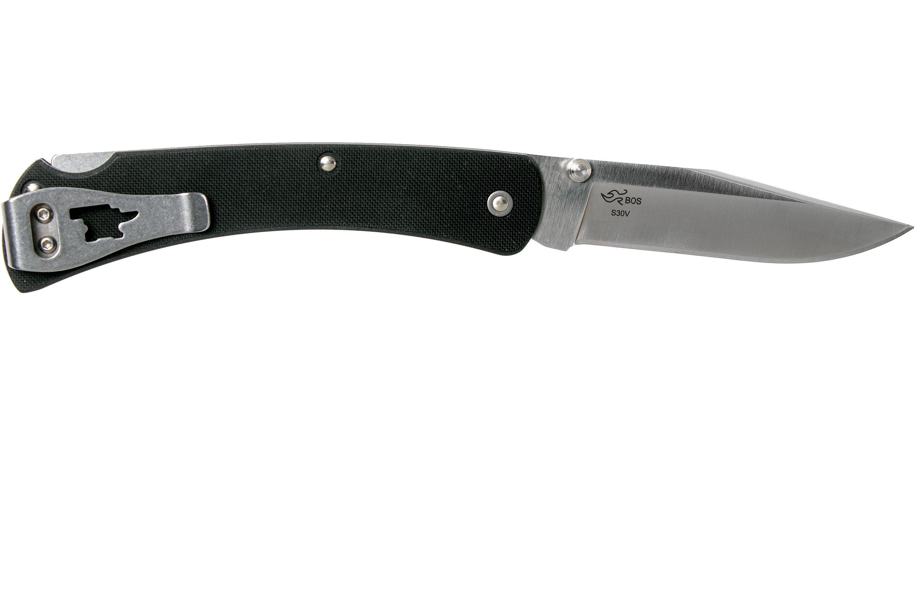 Buck 110 Slim Knife Pro Black G10 0110BKS4-B pocket knife ...