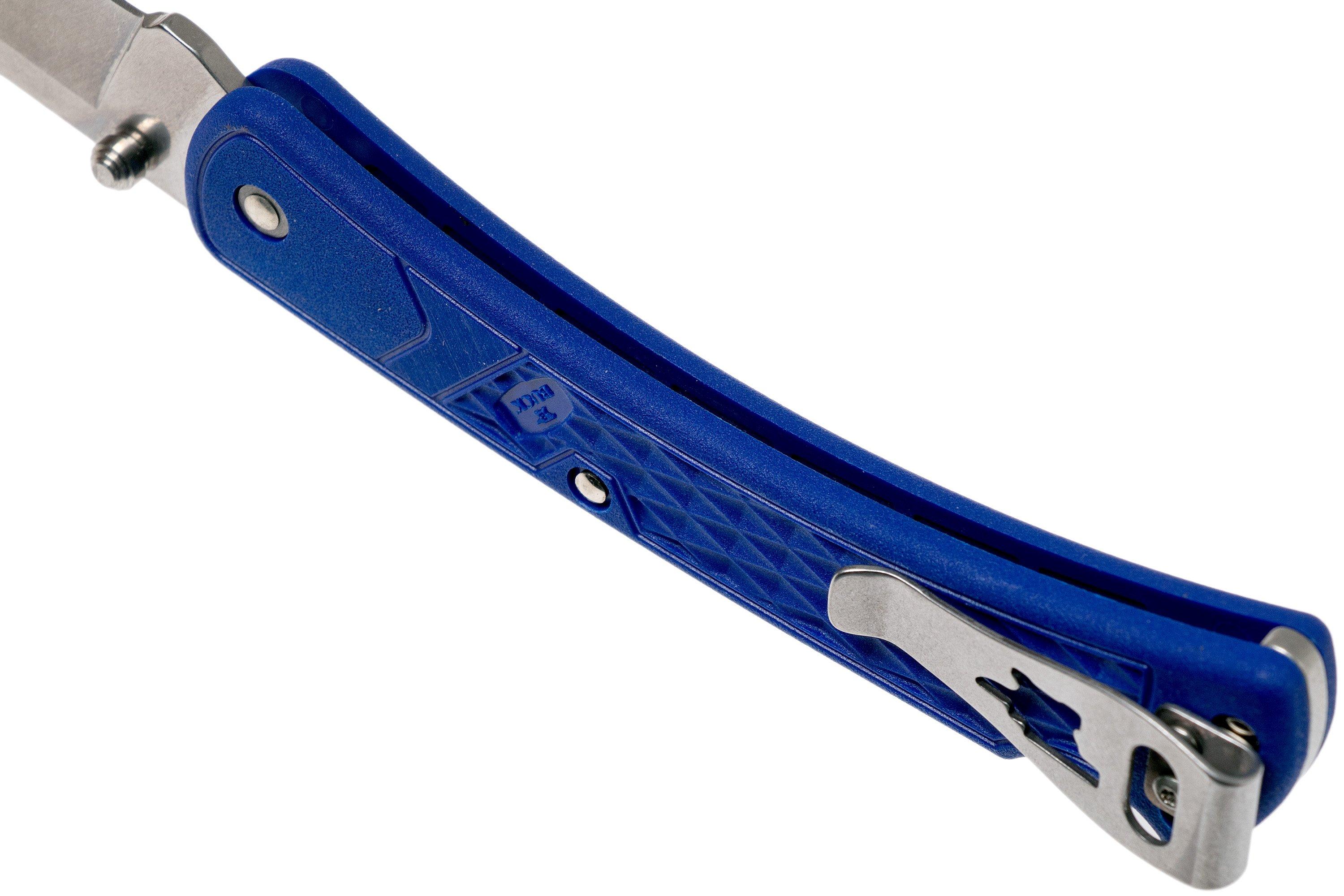 Buck 110 Slim Knife Select Blue 0110BLS1 pocket knife | Advantageously ...