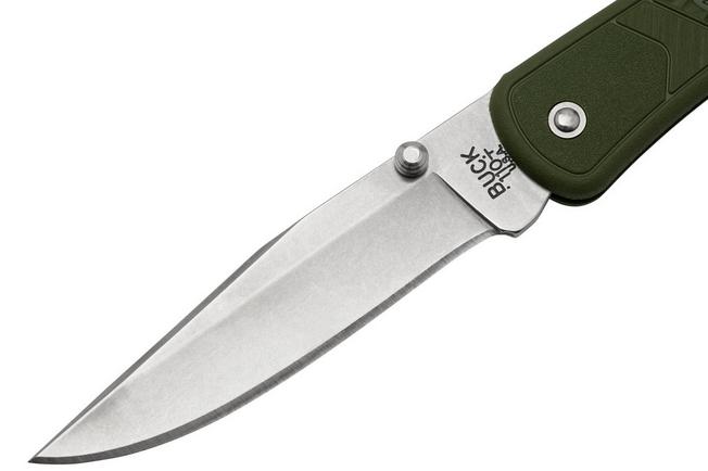 Buck 110 Slim Knife Select OD Green 0110ODS2 pocket knife