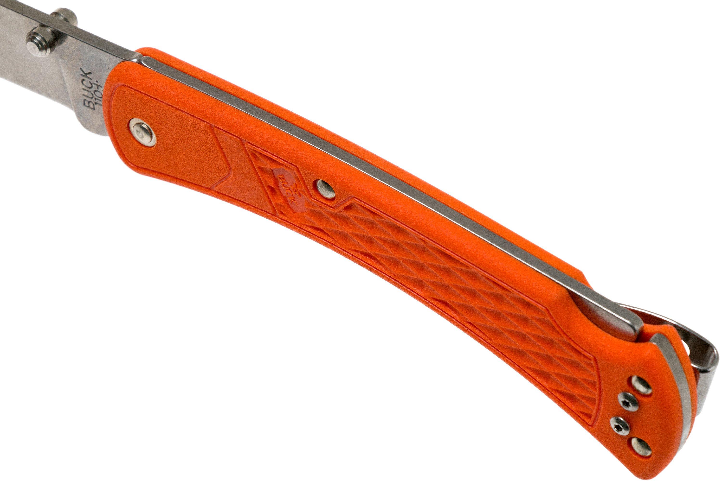 Buck 110 Slim Knife Select Orange 0110ORS2 zakmes Voordelig kopen bij