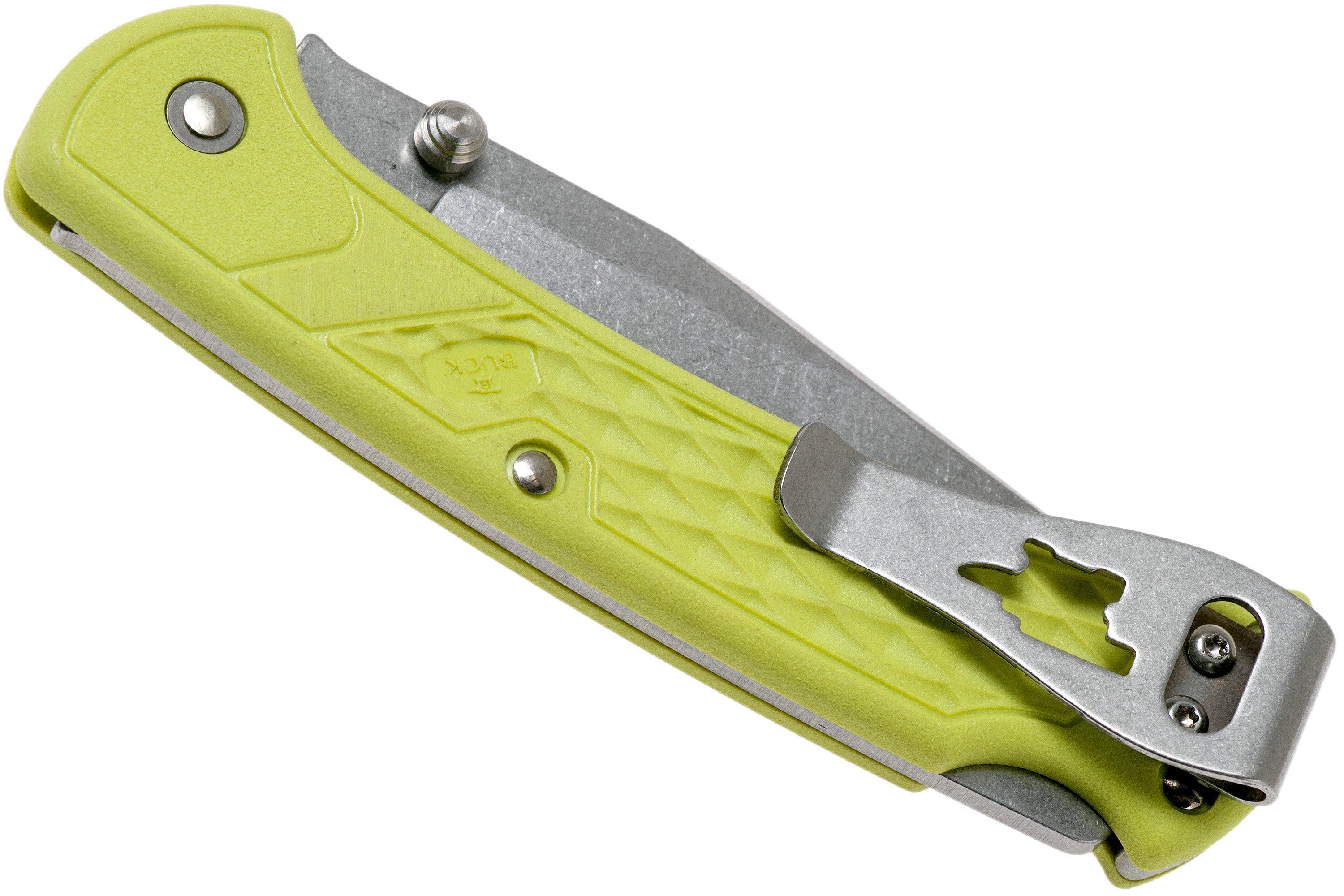 Buck 112 Ranger Slim Knife Select Green 0112GRS1 coltello da tasca