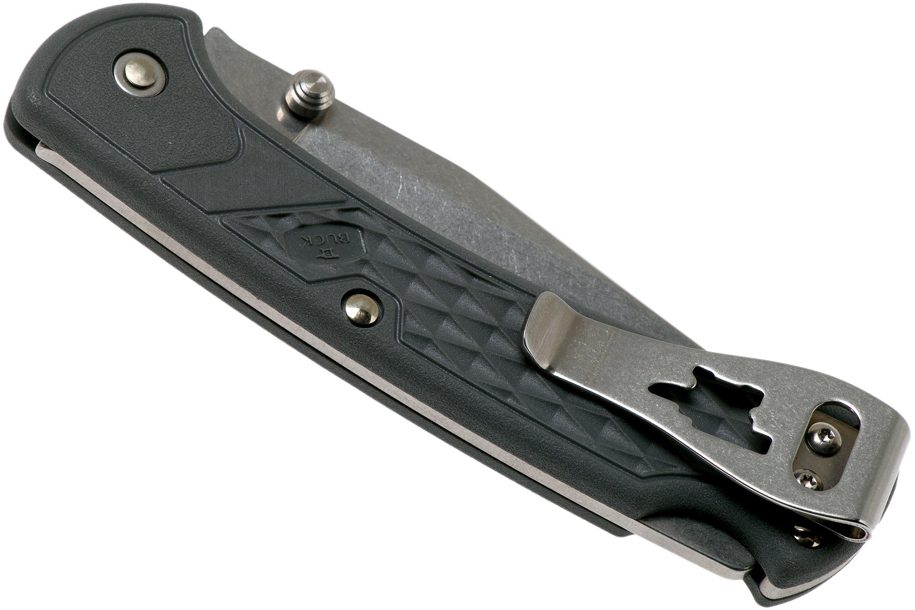 Couteau De Poche Pliant Buck 112 Ranger (2002) - Lame 420HC, Manche Bois, Lockback - Occasion Nettoyé Et Aiguisé
