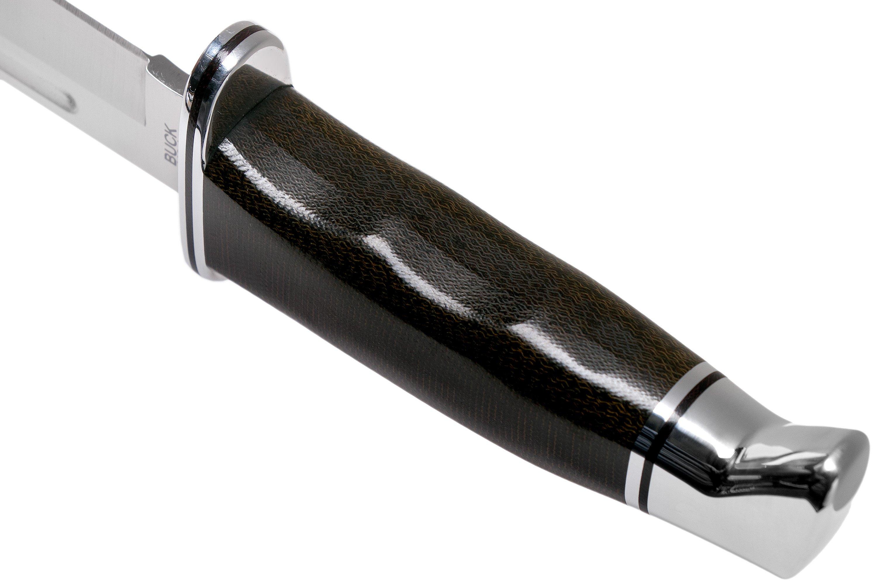 Buck 119GRS1 Special Pro Green Micarta hunting knife Advantageously