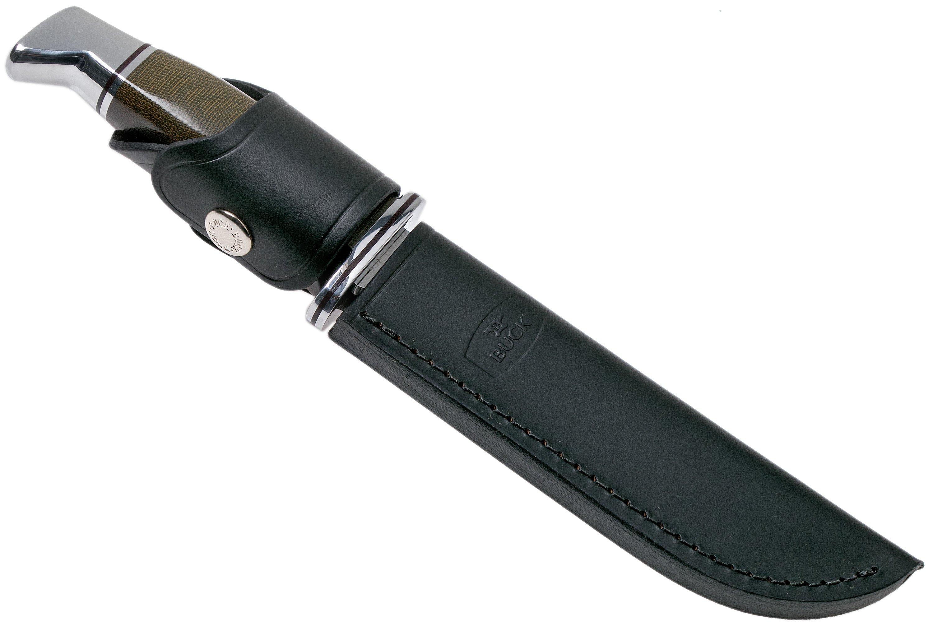 Buck 119GRS1 Special Pro Green Micarta couteau de chasse Achetez à