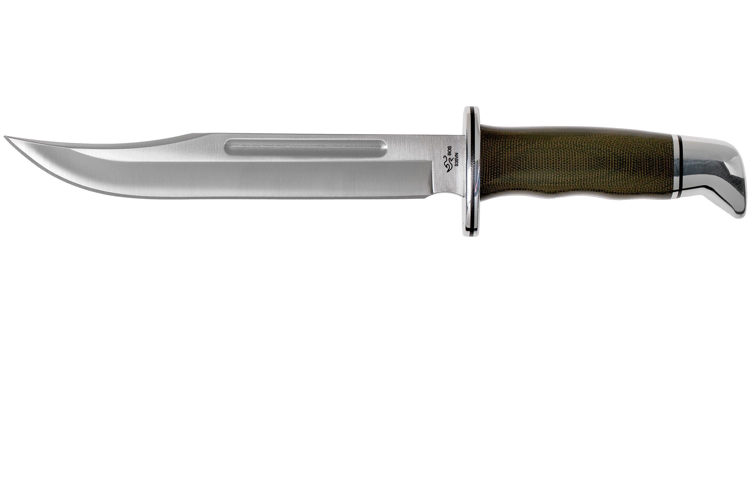 Buck 120GRS1 General Pro Green Micarta hunting knife Advantageously shopping at Knivesandtools