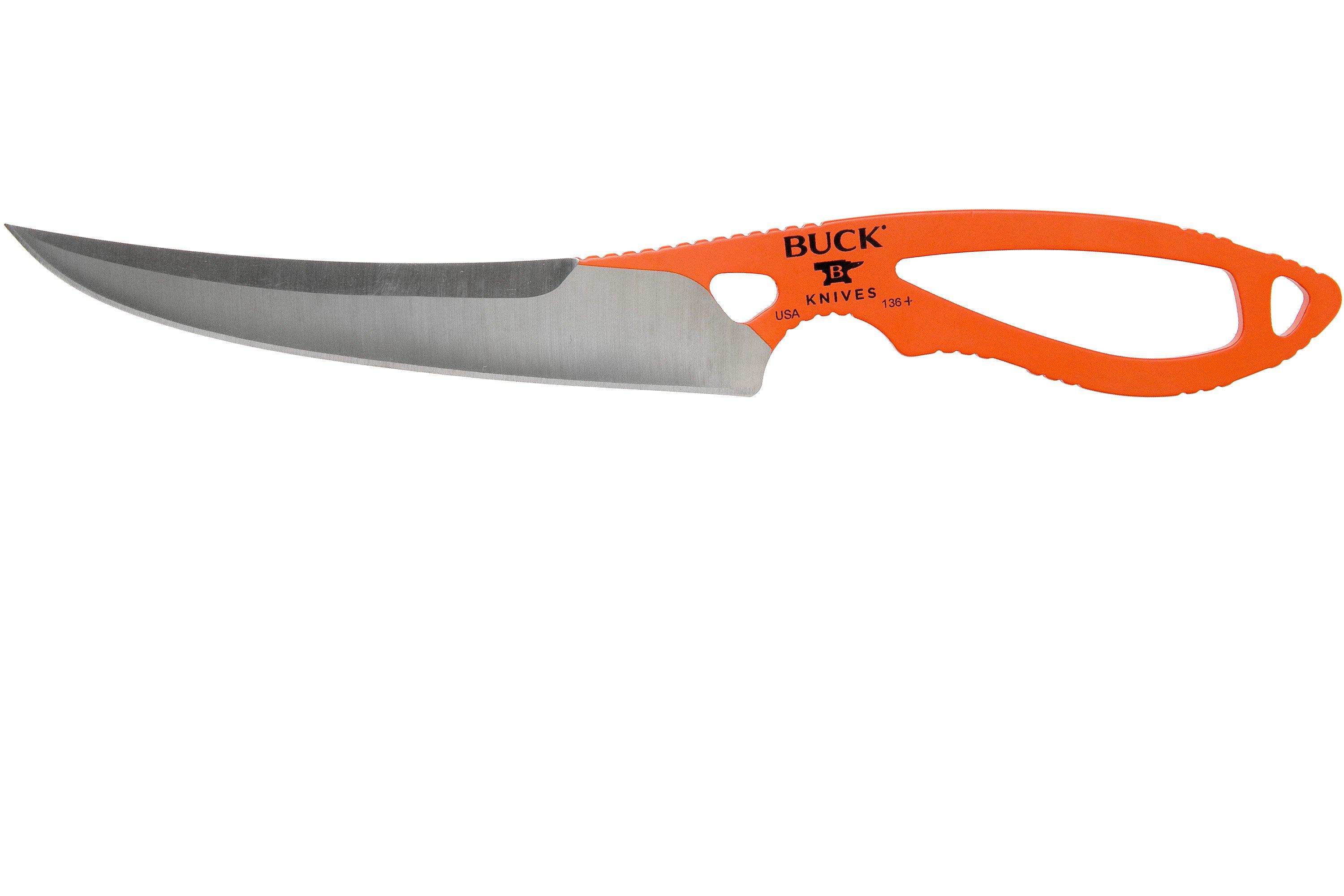 Buck 136 Paklite Boning Knife Orange 136ORS hunting knife