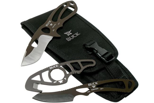 Image for Buck 141 Paklite Field Master Set Brown 141BRSVP3 hunting knife