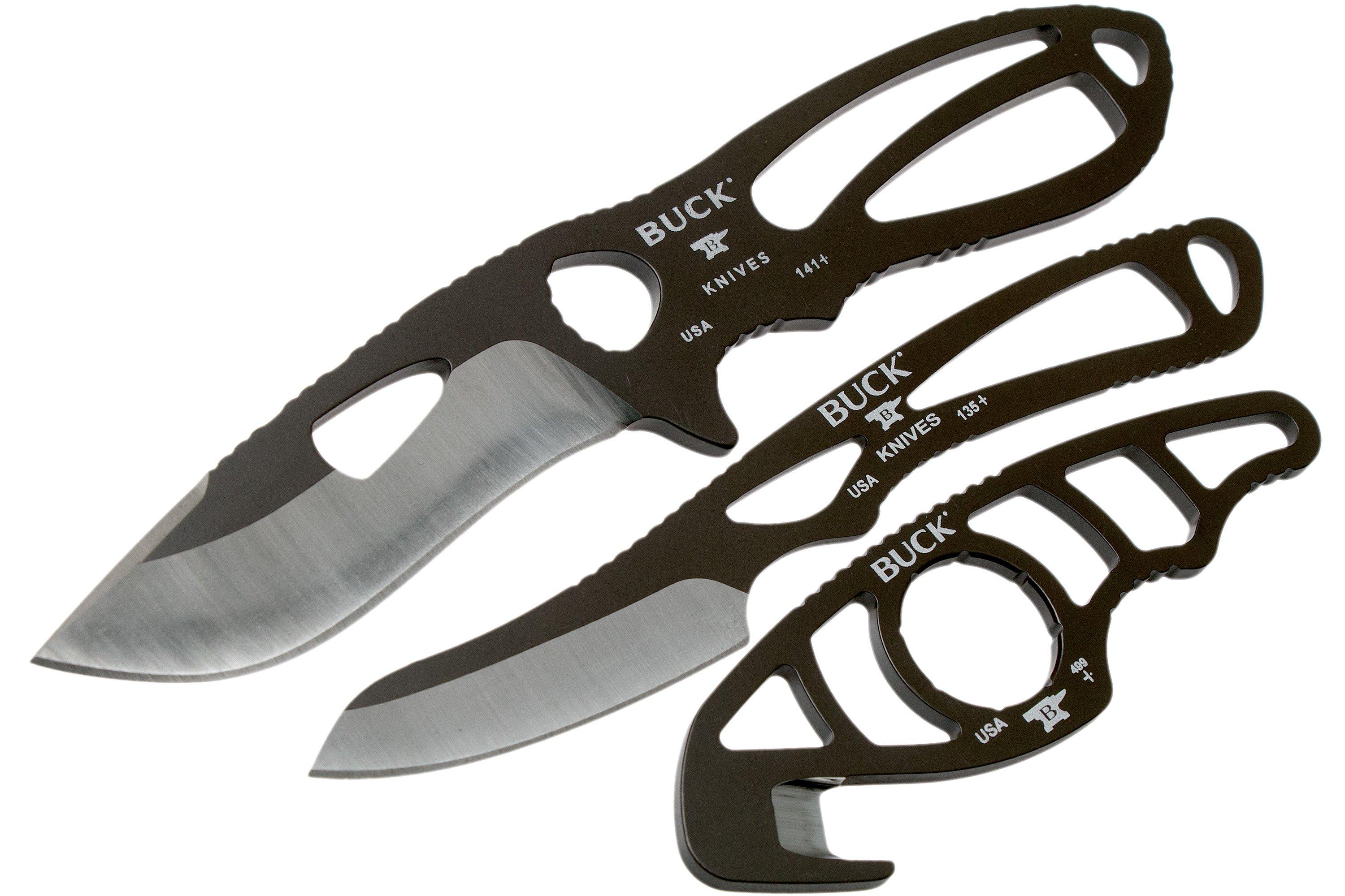 Buck 141 Paklite Field Master Set Brown 141BRSVP3 hunting knife