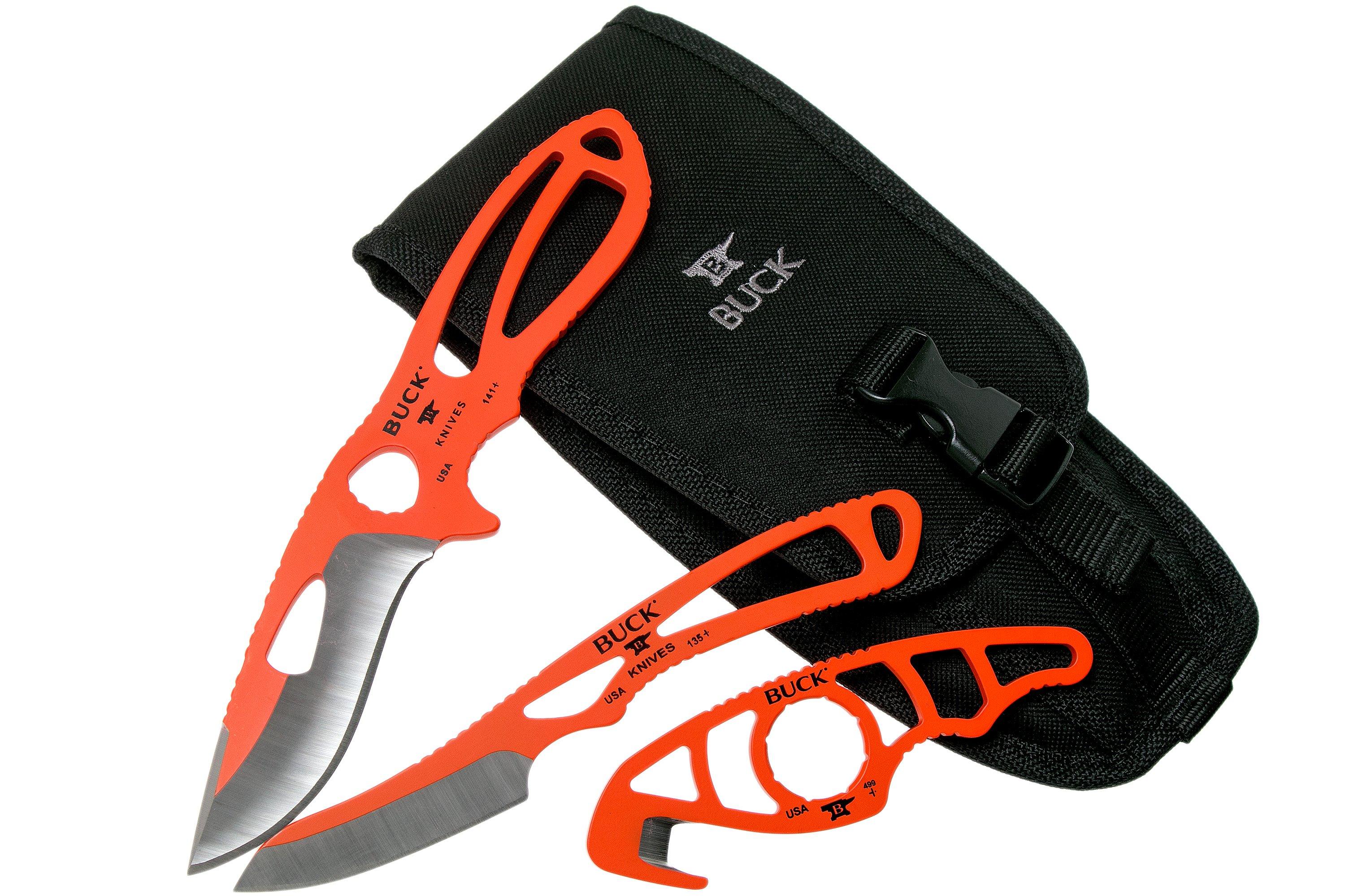 Buck 141 Paklite Field Master Set Orange 141ORSVP3 hunting knife Advantageously shopping at Knivesandtools.ie