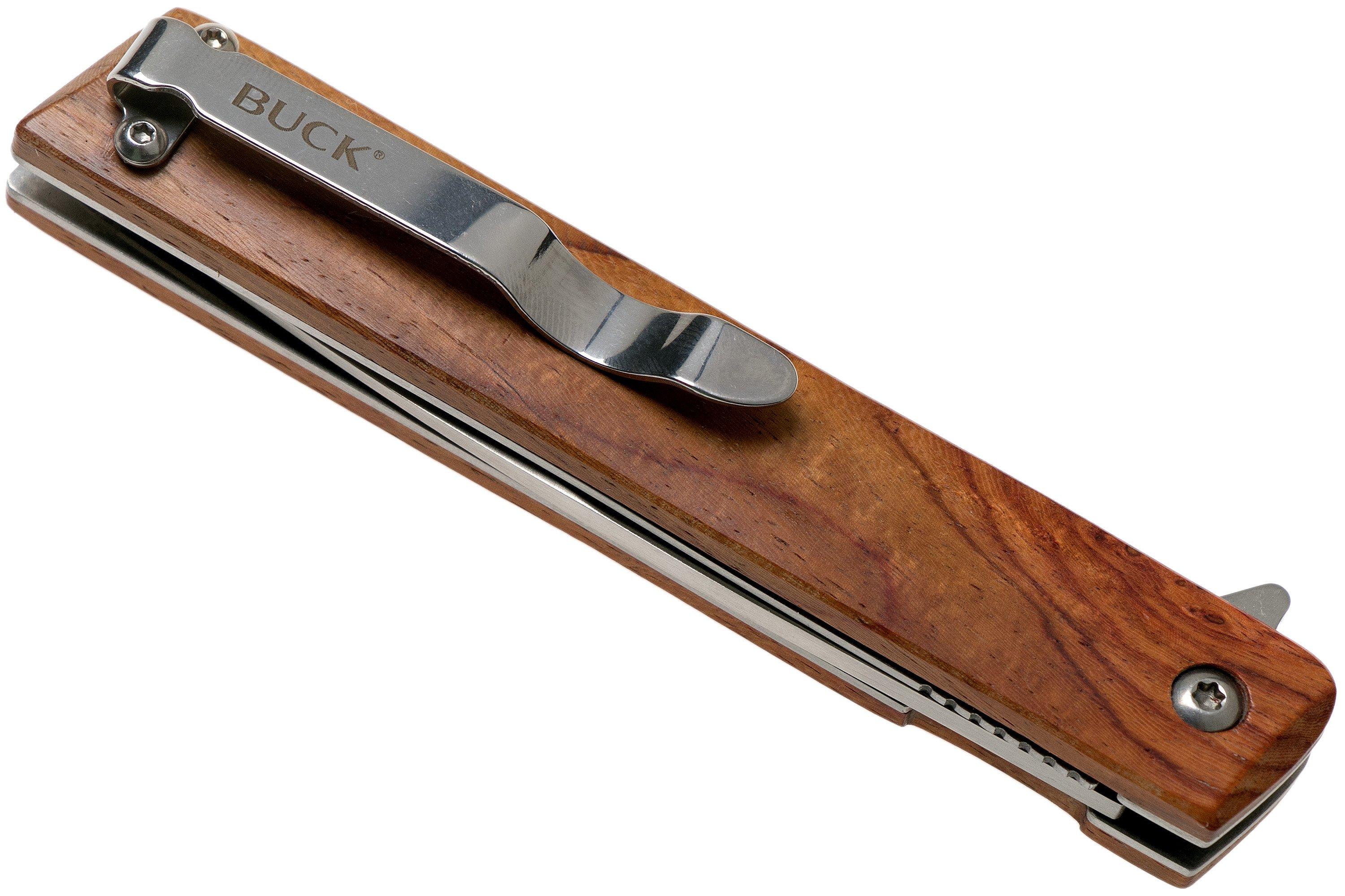 Buck Decatur 256BRS Wood pocket knife Advantageously shopping at