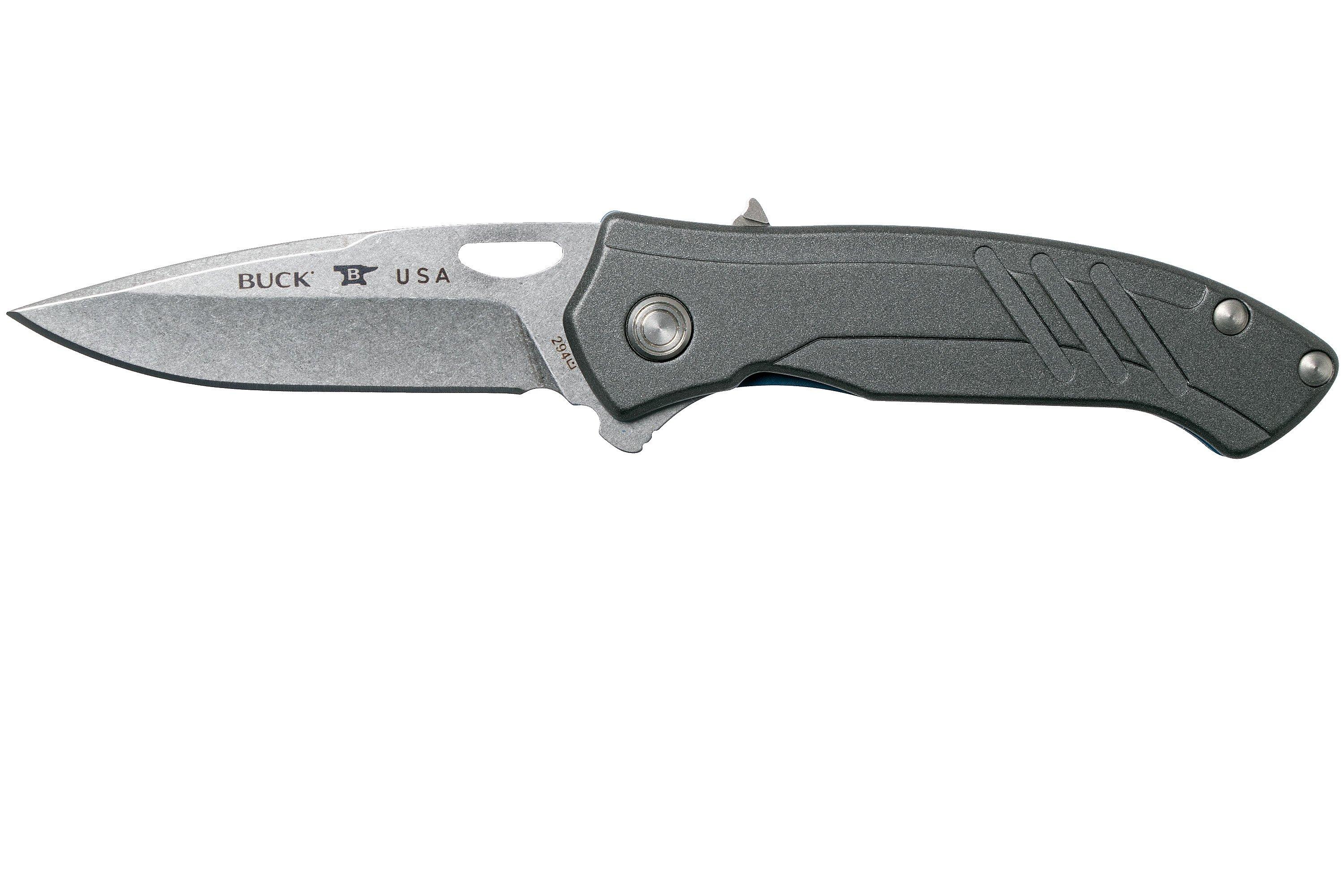 Buck Momentum Tungsten 294GYS2 Pocket Knife | Advantageously Shopping ...