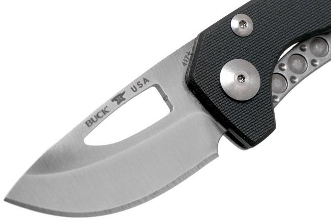 Buck 417BKS Budgie Black G10 pocket knife | Advantageously