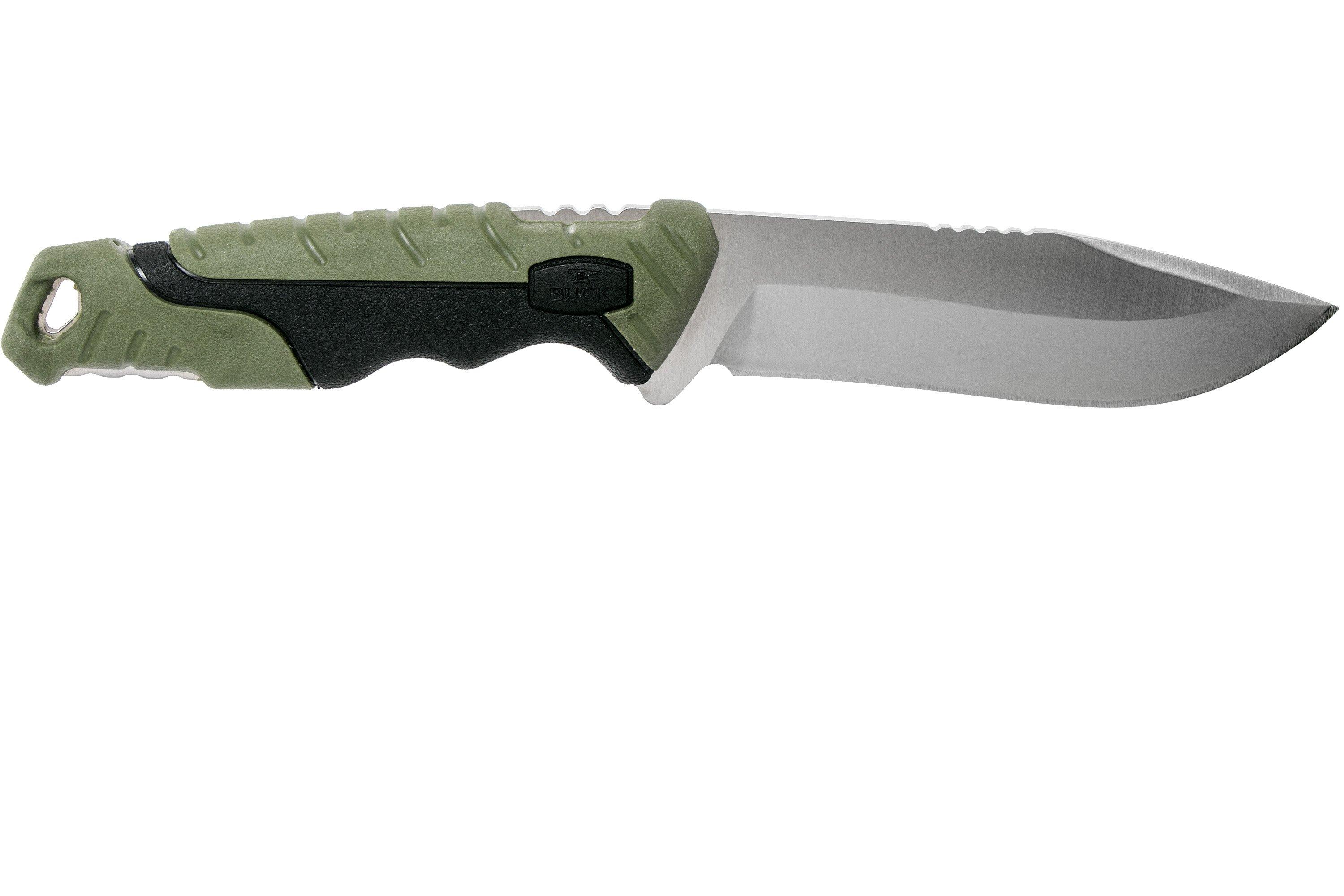 Buck Pursuit Small Green 658GRS hunting knife Advantageously shopping