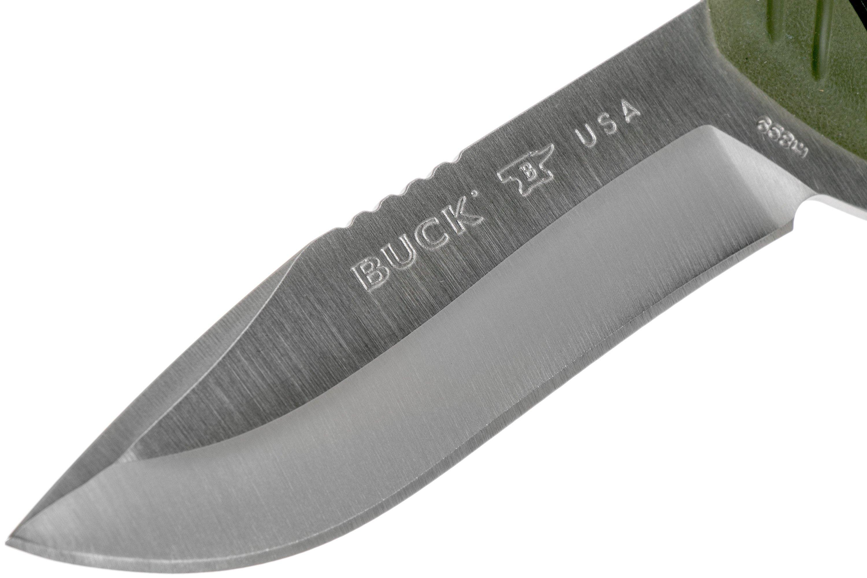 Buck Pursuit Small Green 658GRS hunting knife Advantageously shopping