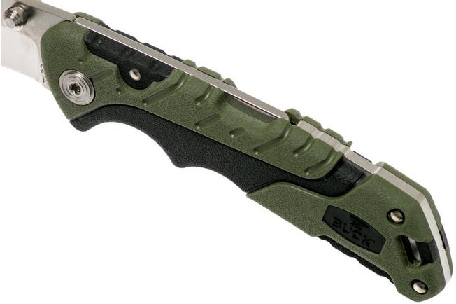 Buck Knives 661 Pursuit, Small Folding Knife - Green