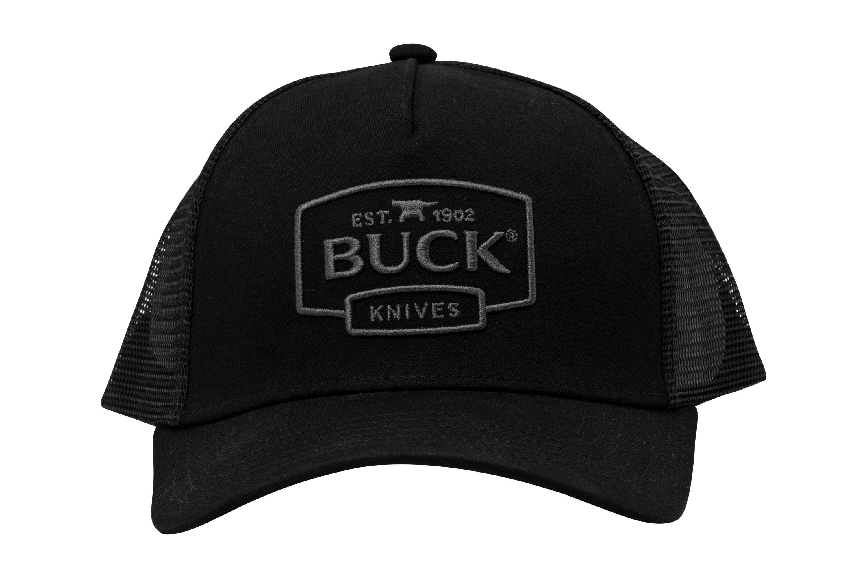Buck Embroidered Logo Trucker Cap 89162, pet Voordelig kopen bij knivesandtools.be