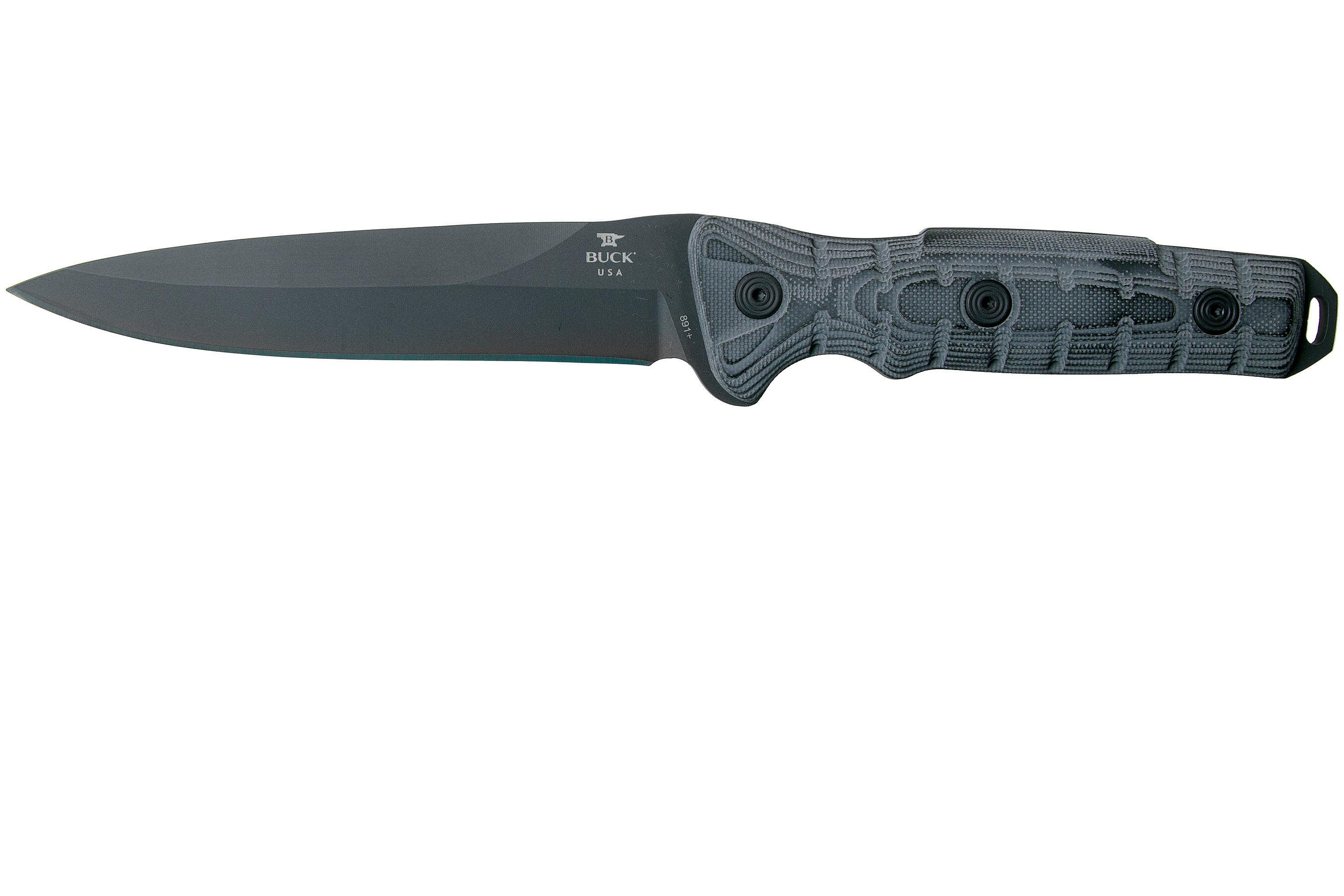 Buck Ground Combat Knife Spear Point 891BKS Sniper Grey GCK