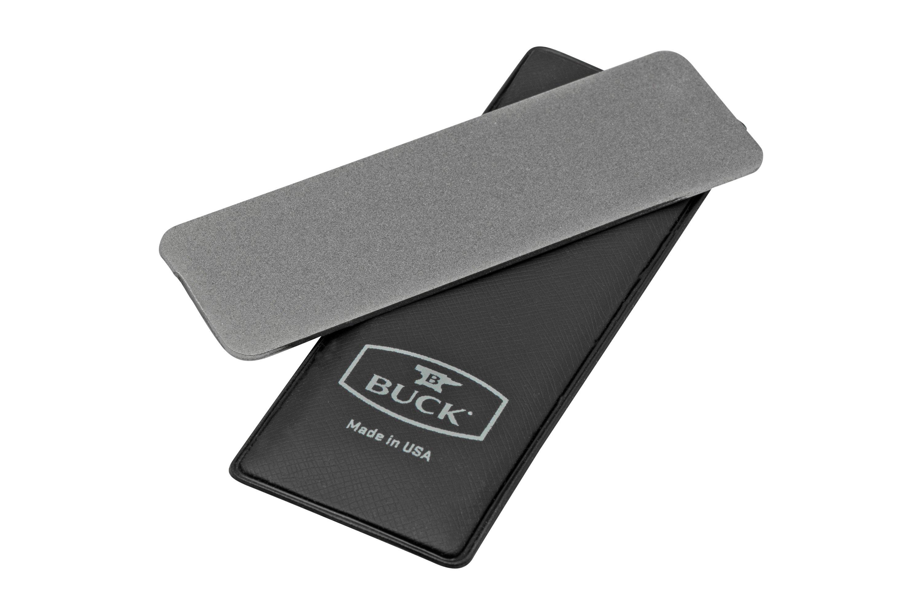 Buck EdgeTek 97076 Dual Pocket Stone, diamond sharpening stone, medium