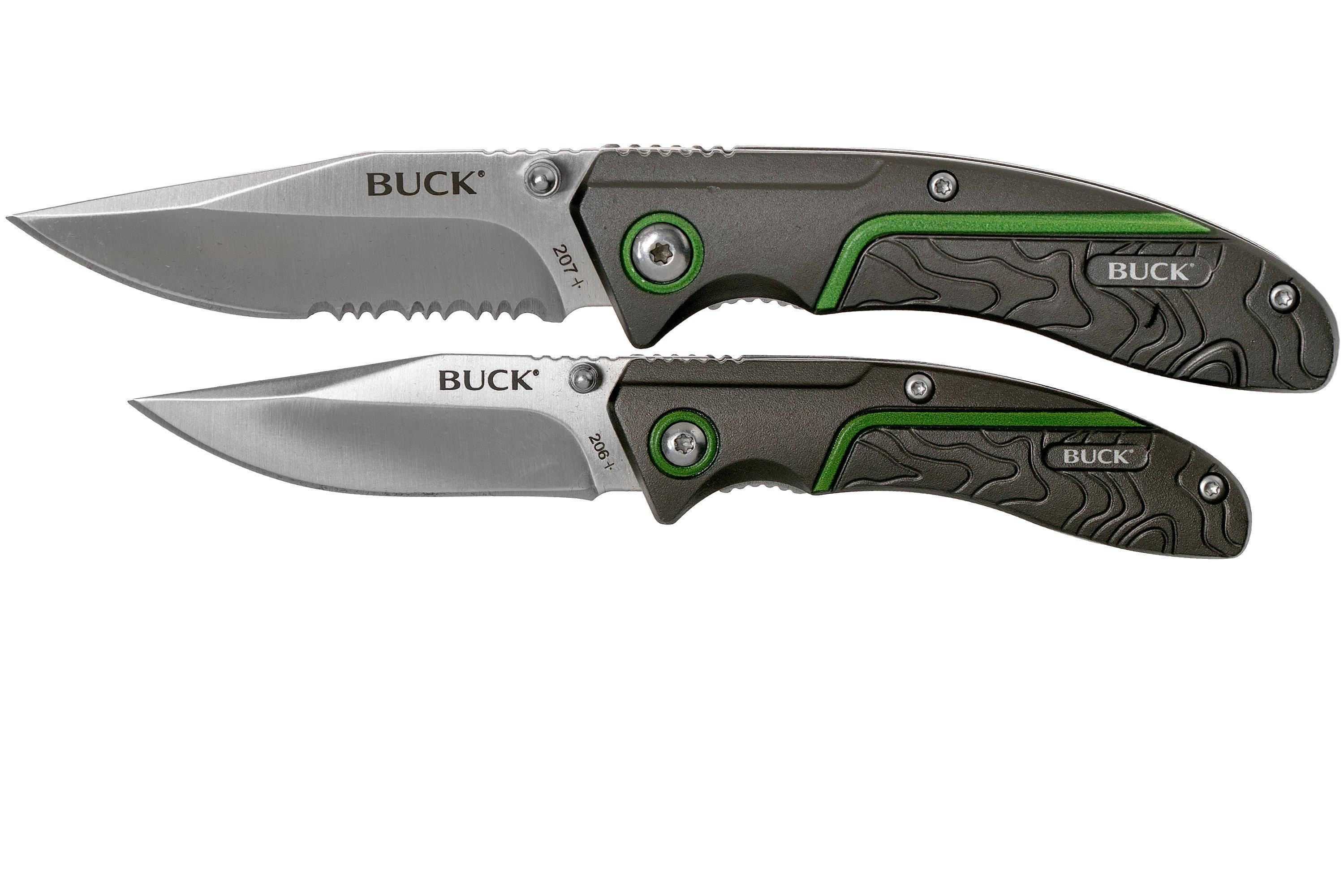 Buck 206 & 207 Collector’s Set CMBO174 Set Of Two Pocket Knives ...