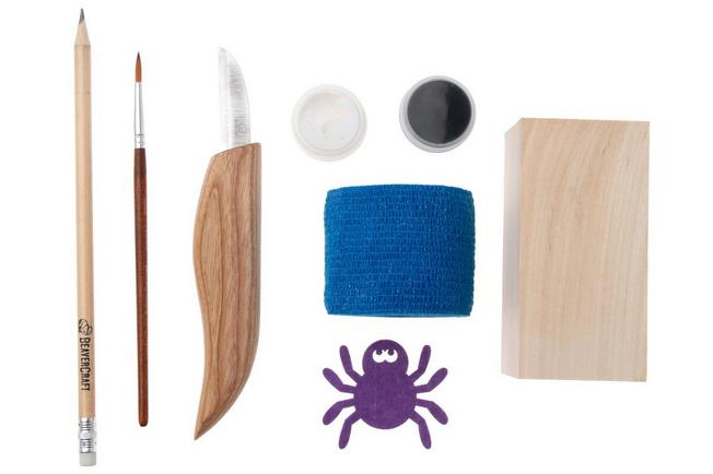 Image for BeaverCraft DIY Halloween Kit, woodcarving set