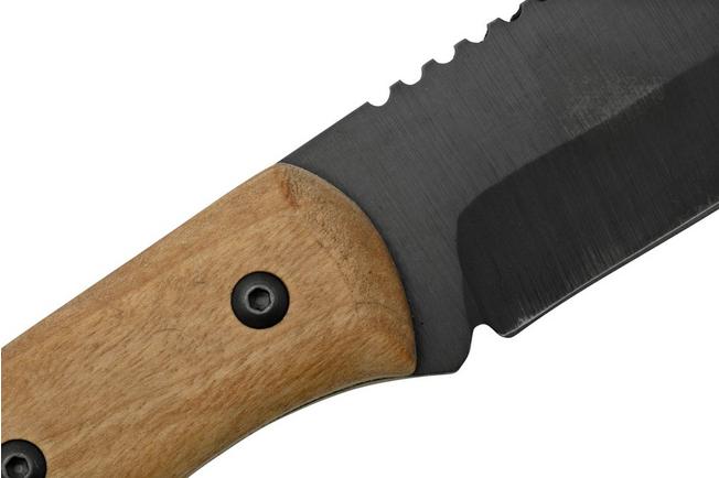 BeaverCraft Bushcraft Walnut Fixed Blade