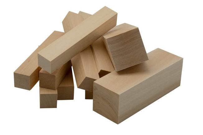 BeaverCraft Wood Carving Blocks BW10, 10-piece set