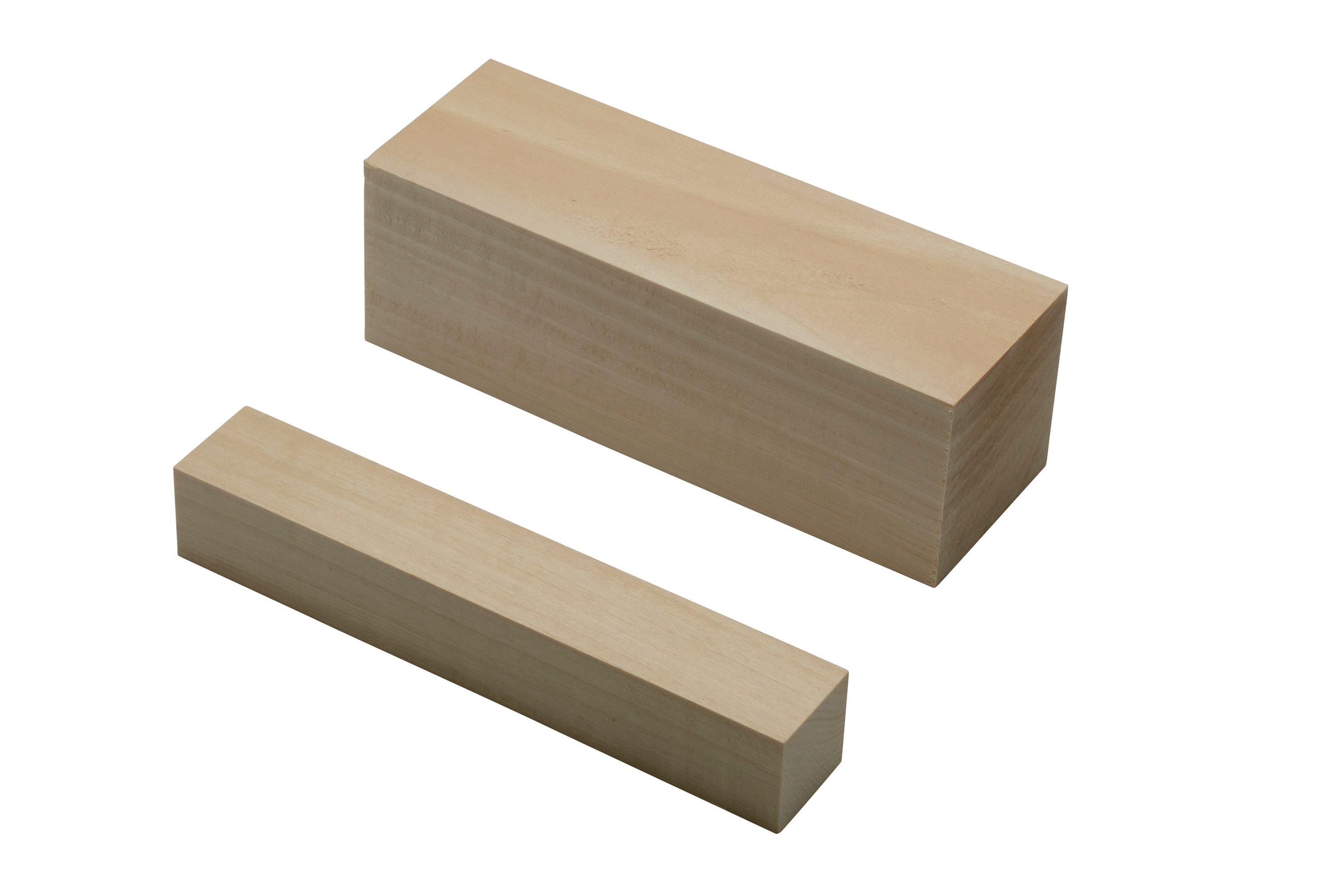 New BeaverCraft BW18 pcs Basswood Carving Blocks Whittling Wood Carving  Blocks Basswood for Carving Wood for