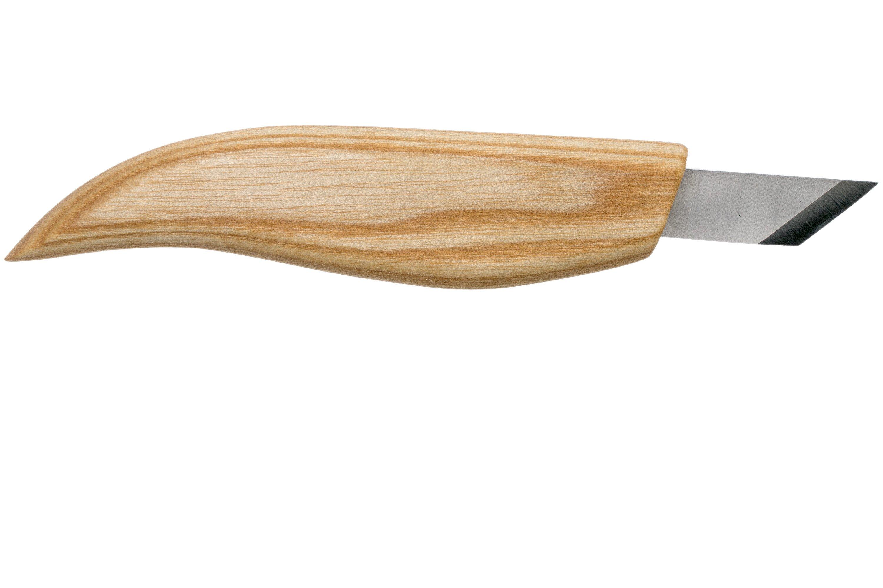 BeaverCraft Couteau à crochet sculpter le bois SK4s Couteaux longs