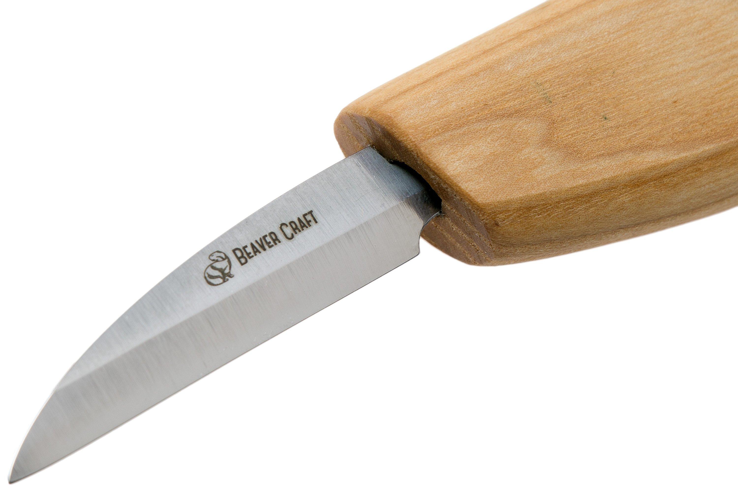 BeaverCraft Big Roughing Knife C16, cuchillo para tallar madera