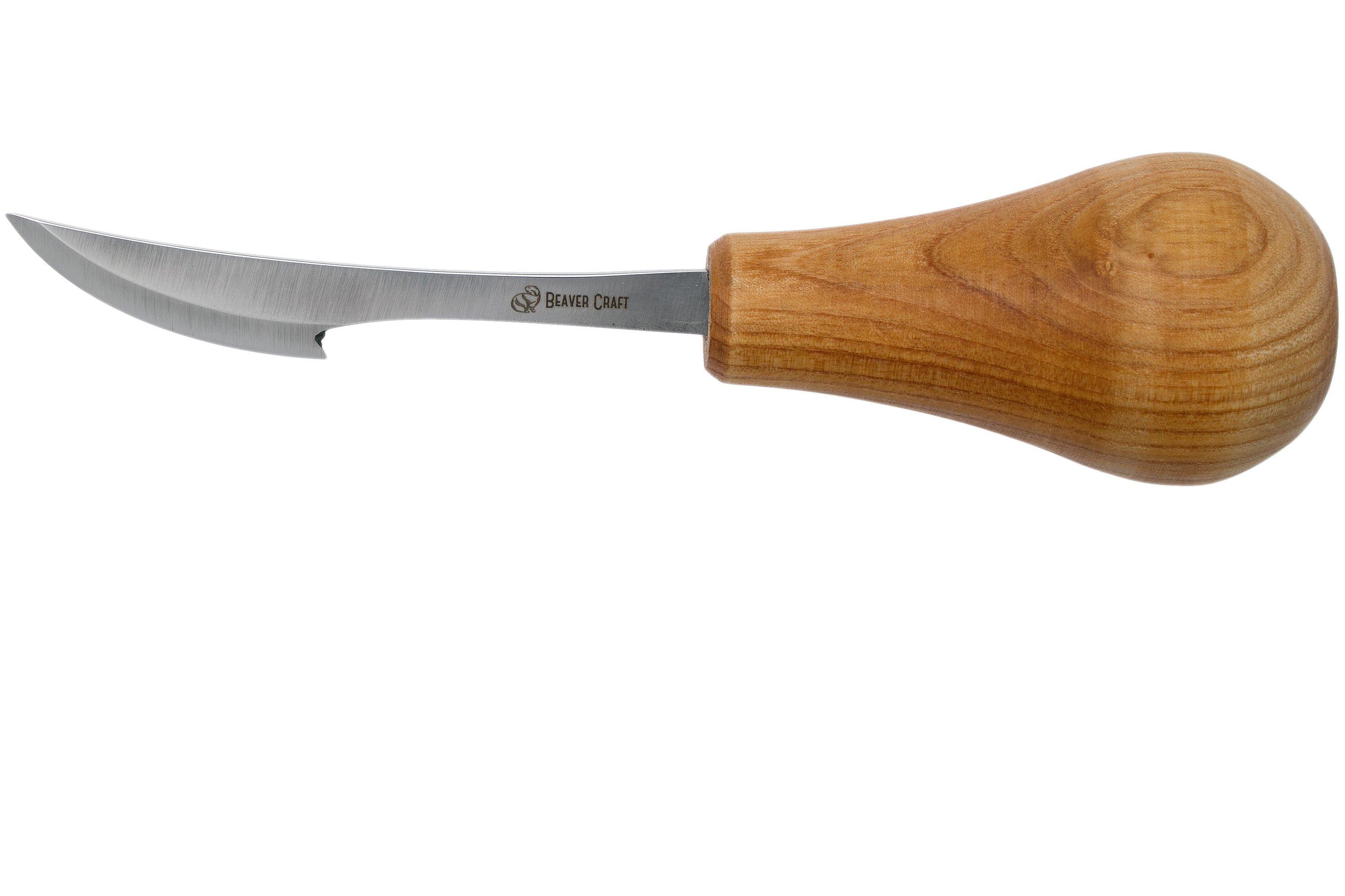 BeaverCraft Universal Detail Pro Knife C17P, wood carving knife with