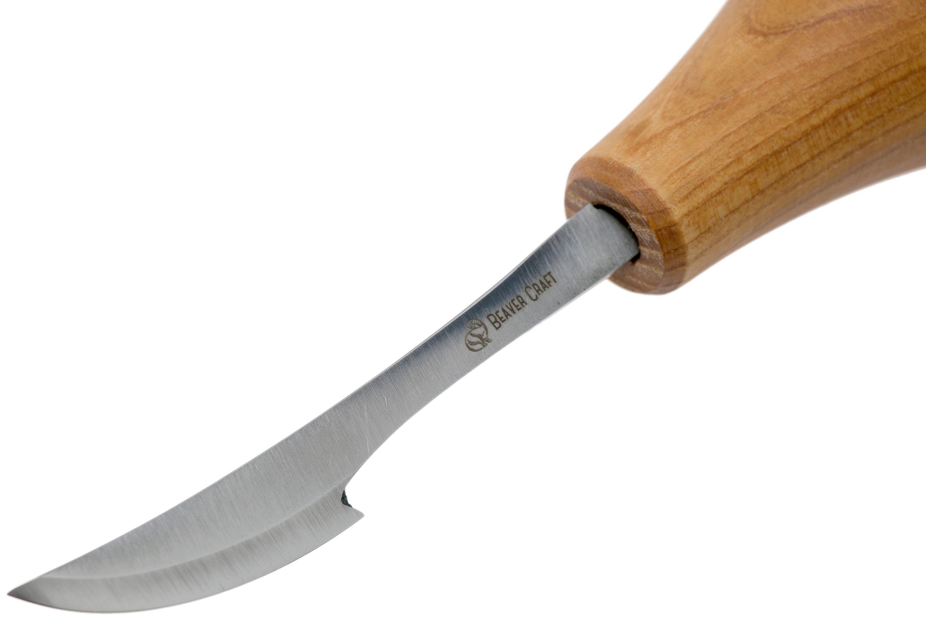 BeaverCraft Universal Detail Pro Knife C17P, wood carving knife with