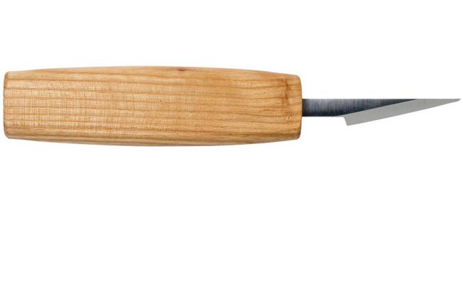 BeaverCraft Cincel de gubia para tallar madera 7L/22 cuchillo de gancho  SK1s cuchillo de dibujo con funda de cuero herramienta para carpintería  DK2s