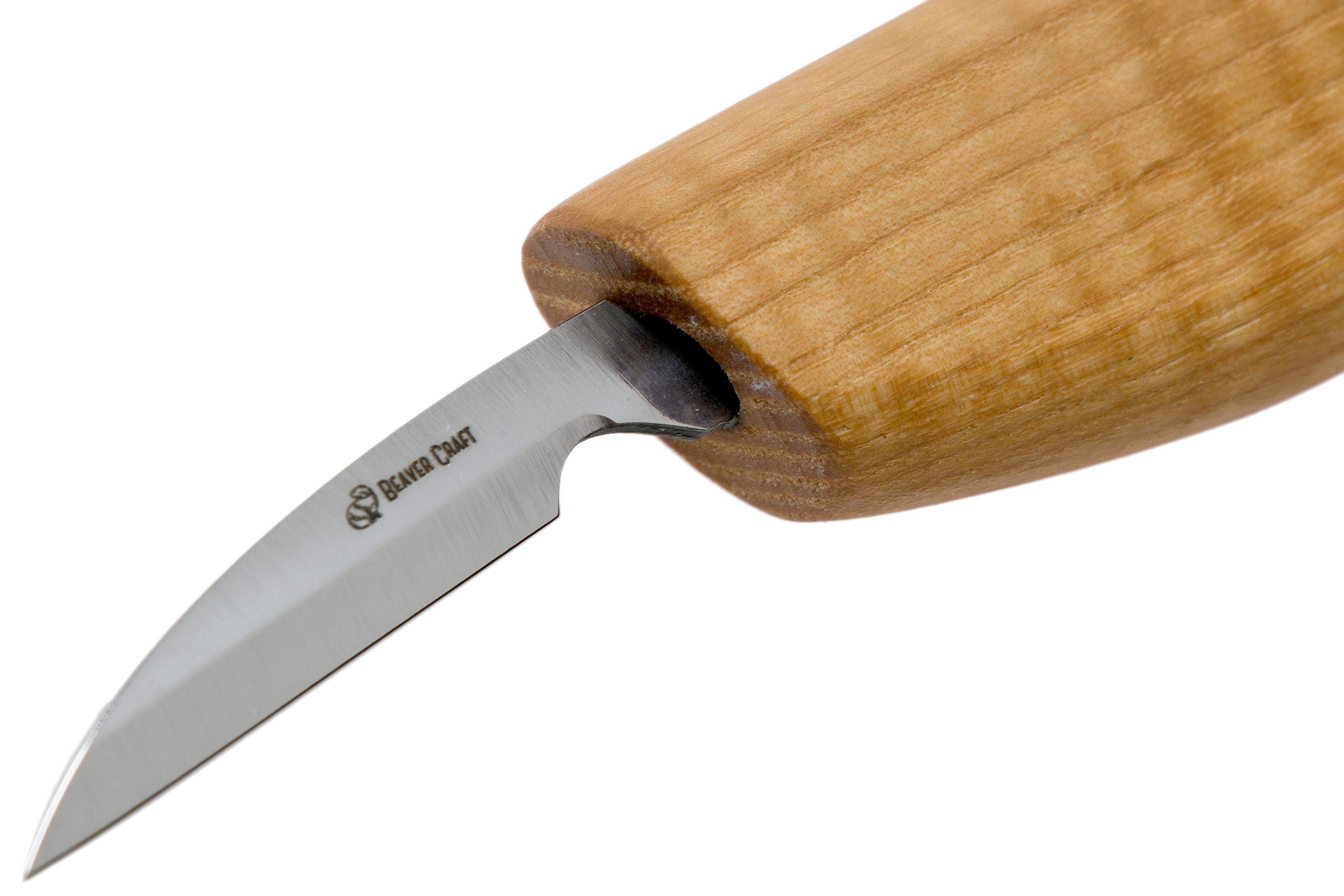 BeaverCraft Wood Carving Detail Knife C8 1.5 Whittling Knife for Detail  Wood Carving Craft Knife - Chip Carving Knife Wood Carving Tools for  Beginners and Kids 