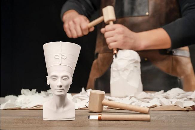 Bild für BeaverCraft Nefertiti DIY Sculpting Kit, Bildhauer Set
