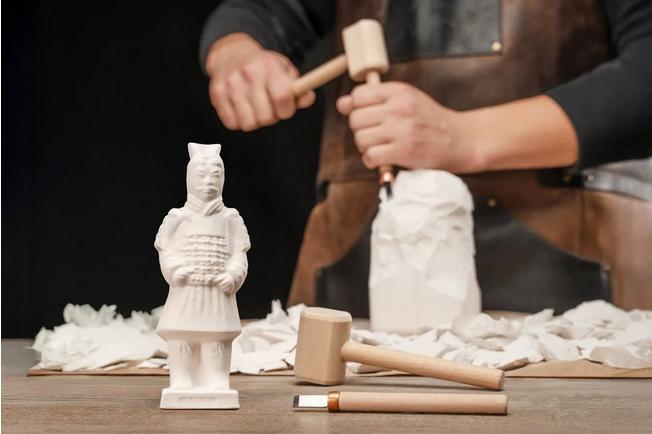 Bild für BeaverCraft Terracotta Warrior DIY Sculpting Kit, Bildhauer Set