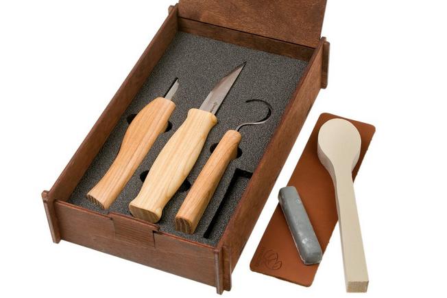 S13 BeaverCraft Wood Carving Tool Set for Spoon Carving