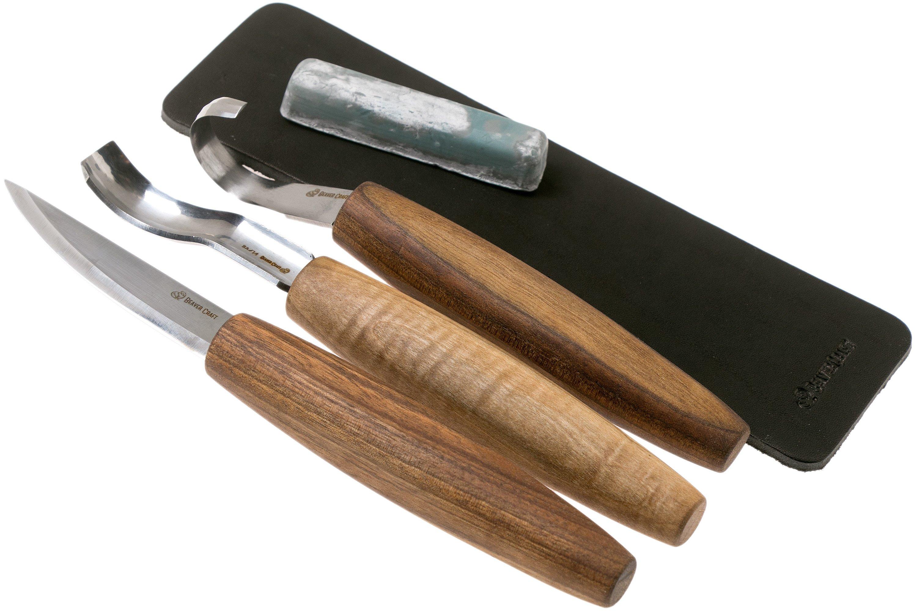 BeaverCraft Spoon Carving Tool Set S14X wood carving set