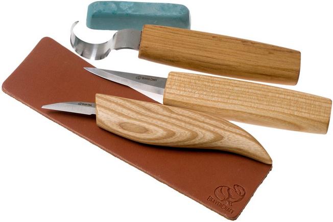 BeaverCraft Upgraded Spoon Carving Set S17, wood carving set