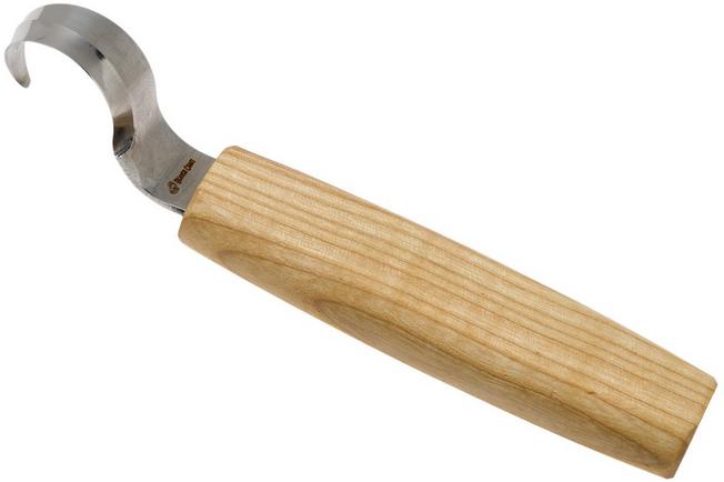 Left-Handed Spoon Carving Knife 25 mm BeaverCraft SK1L Made in Ukraine