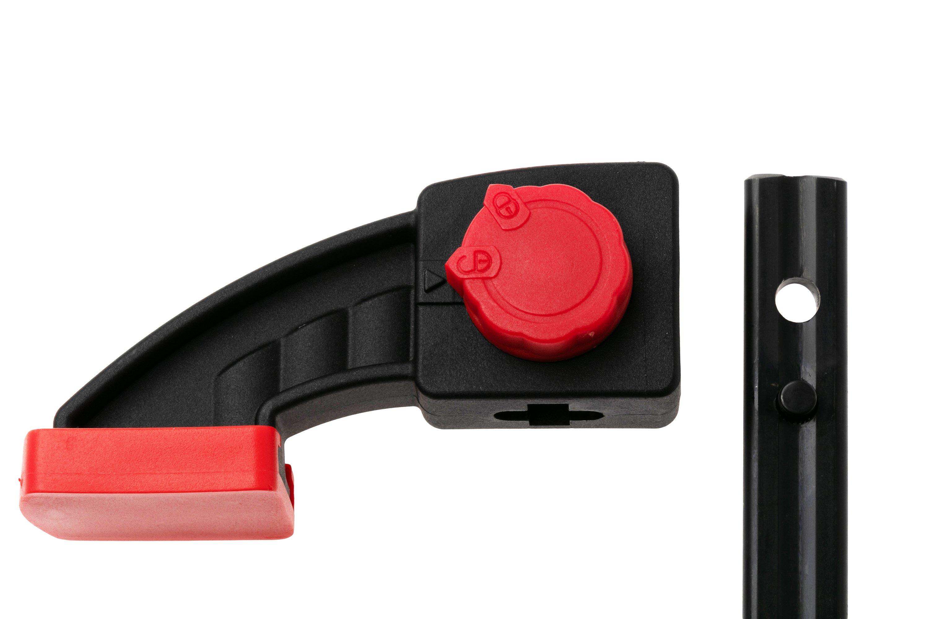 thumbnail image 2 of Tooltime 6" Ratchet Clamp 4-Pack – One Handed, Quick Release, Non-Marking Covers, 150mm 2 of 4