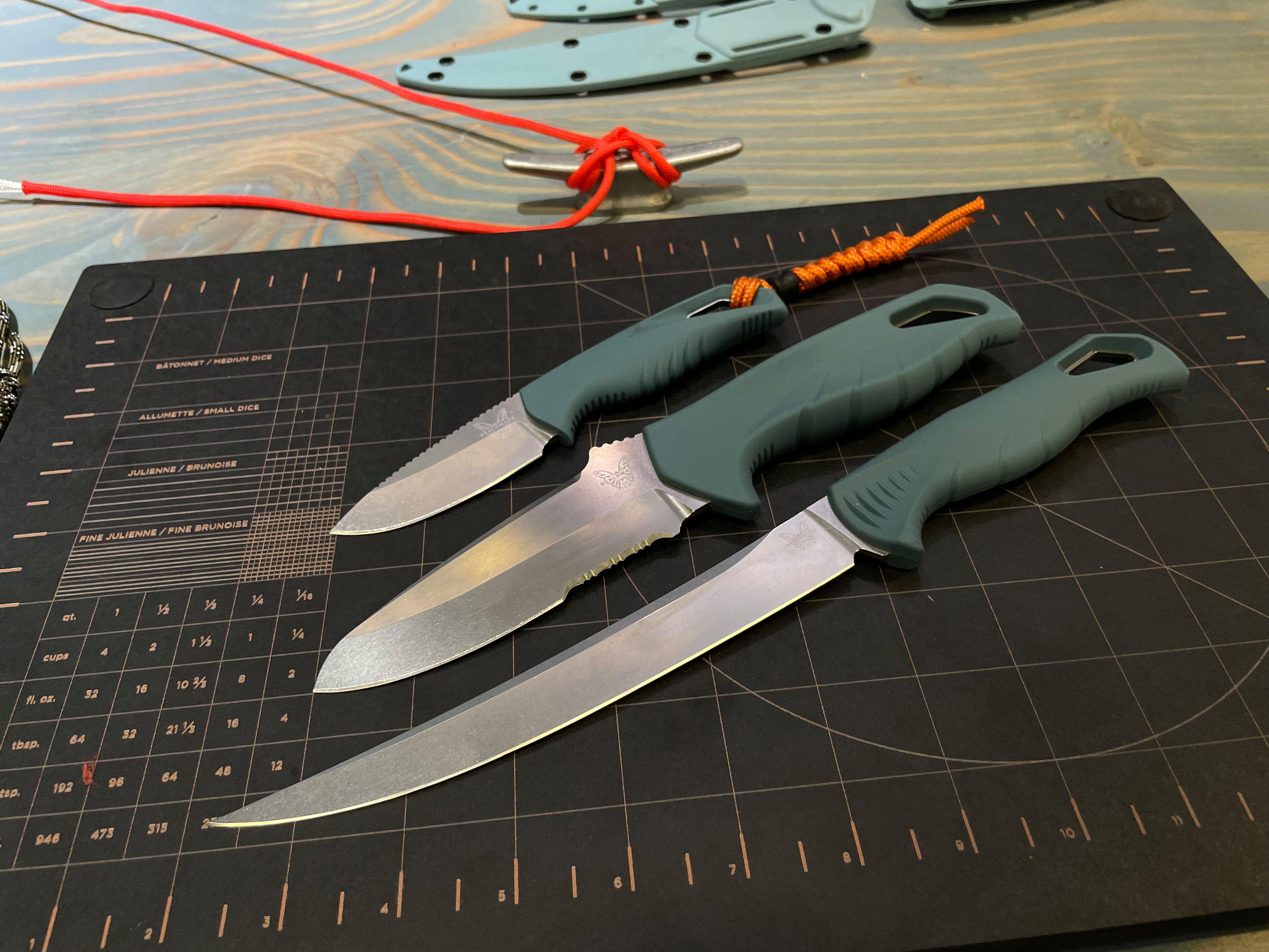 Benchmade Intersect, Undercurrent and Fishcrafter