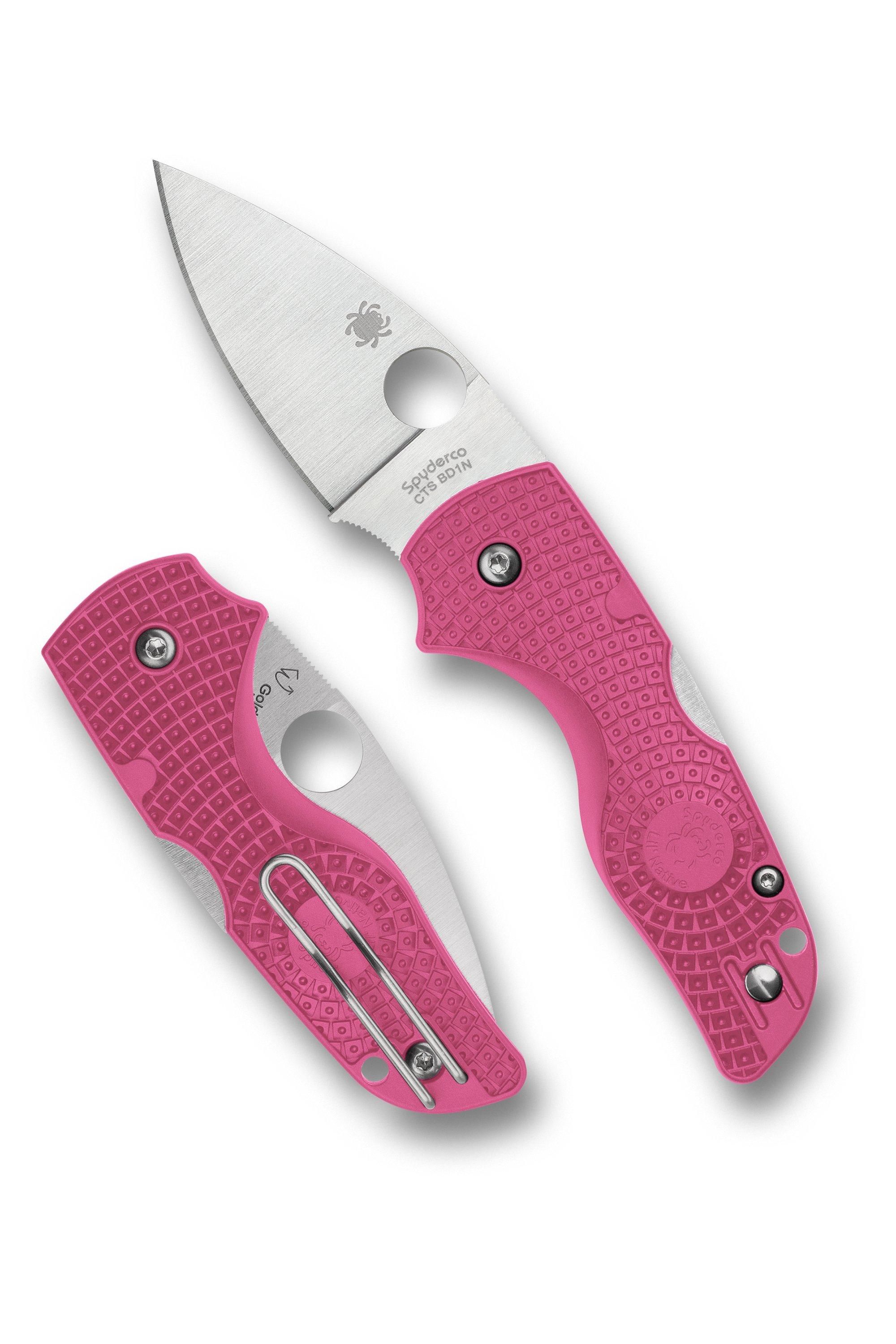 Spyderco Lil’ Native Lightweight Pink G10 C230PPN