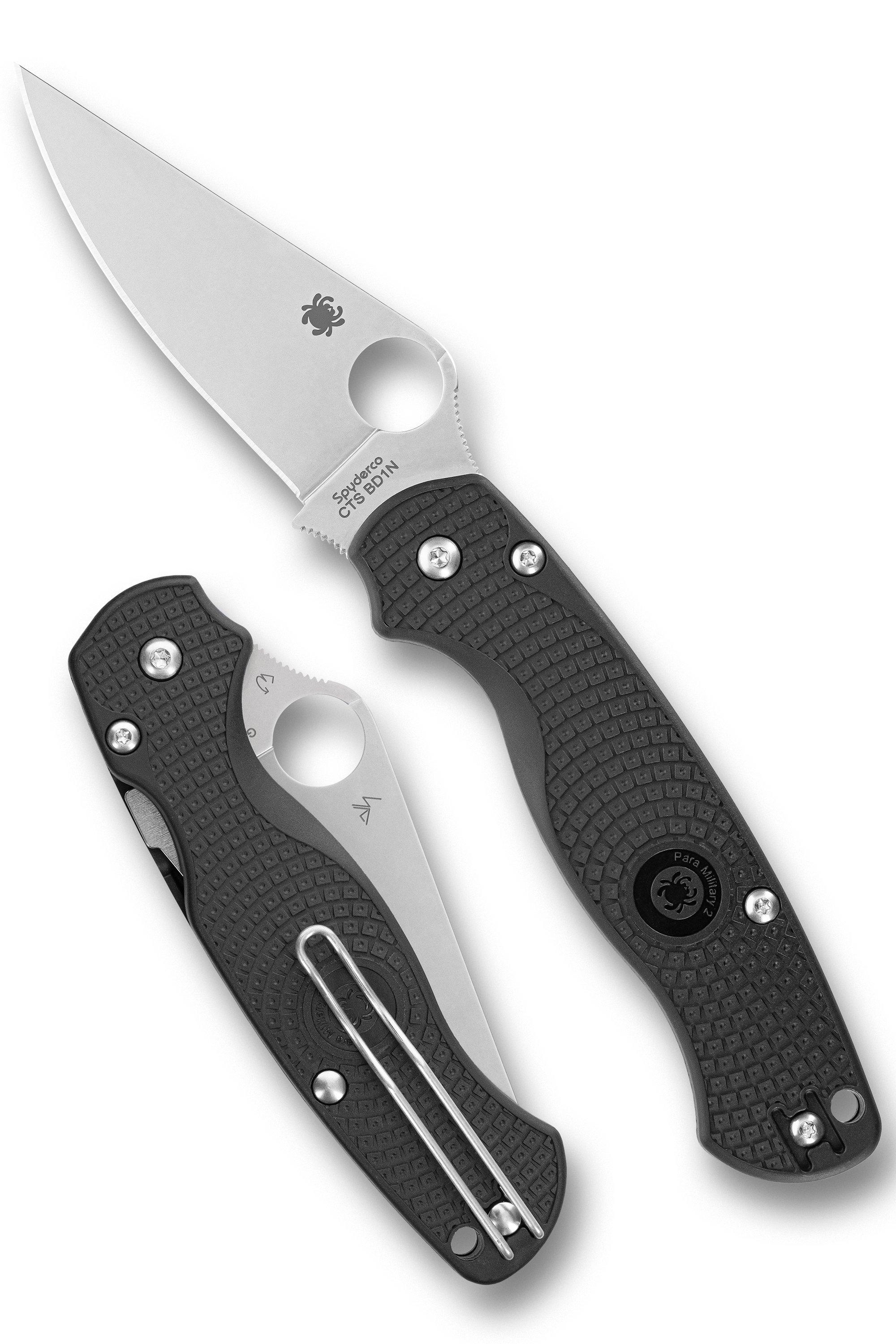 Spyderco Paramilitary 2 Lightweight PlainEdge C81PBK2