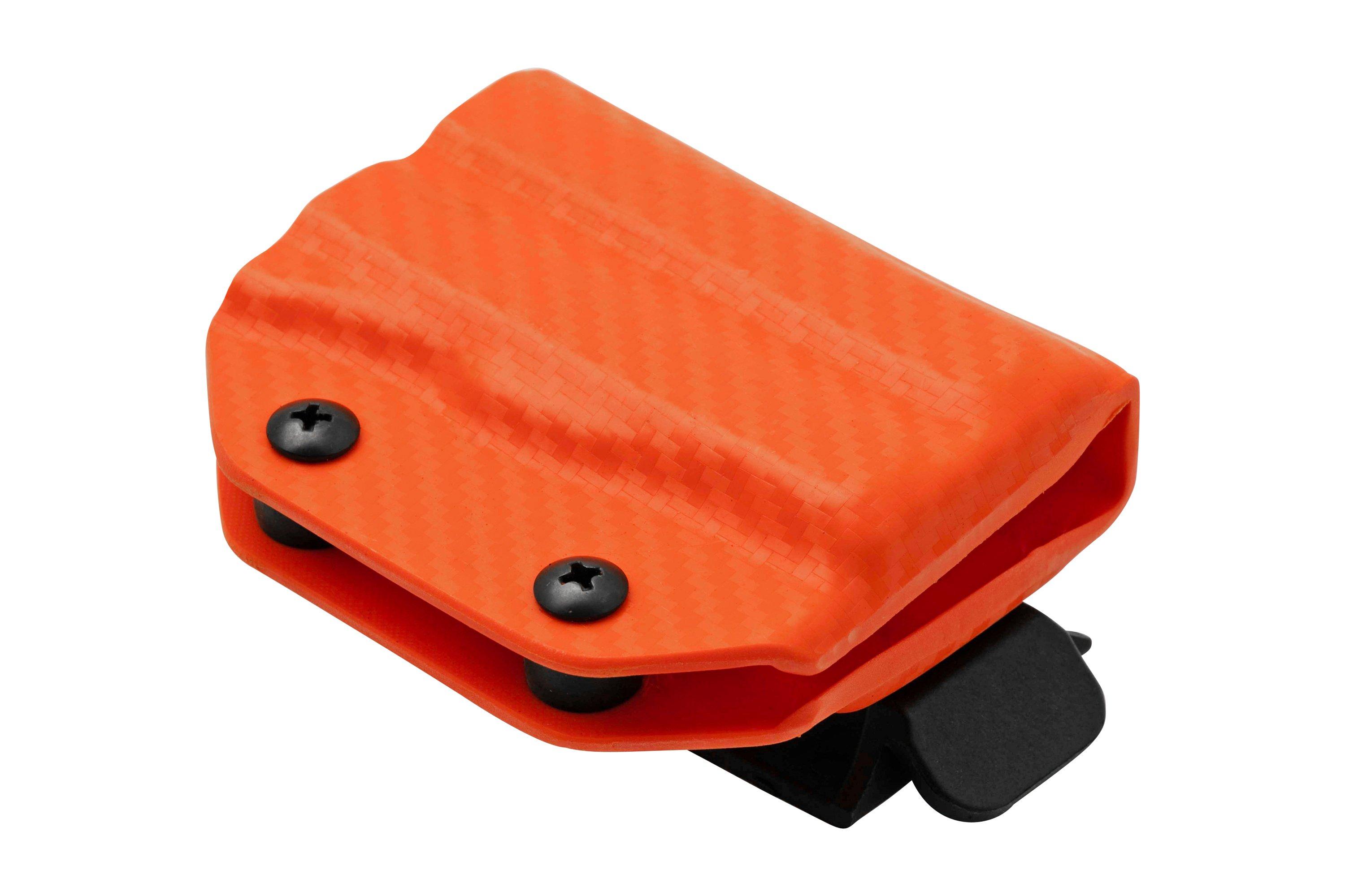 Clip And Carry Kydex Sheath Gerber Truss, Carbon Fiber Orange GTRUSS-CF ...