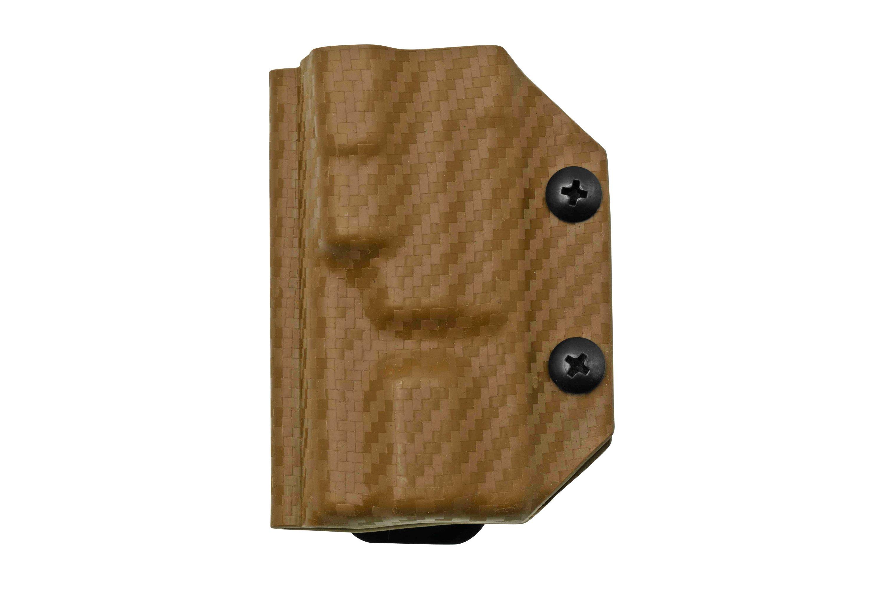 Clip And Carry Kydex Sheath Leatherman Free P2, Carbon Fiber Brown LP2