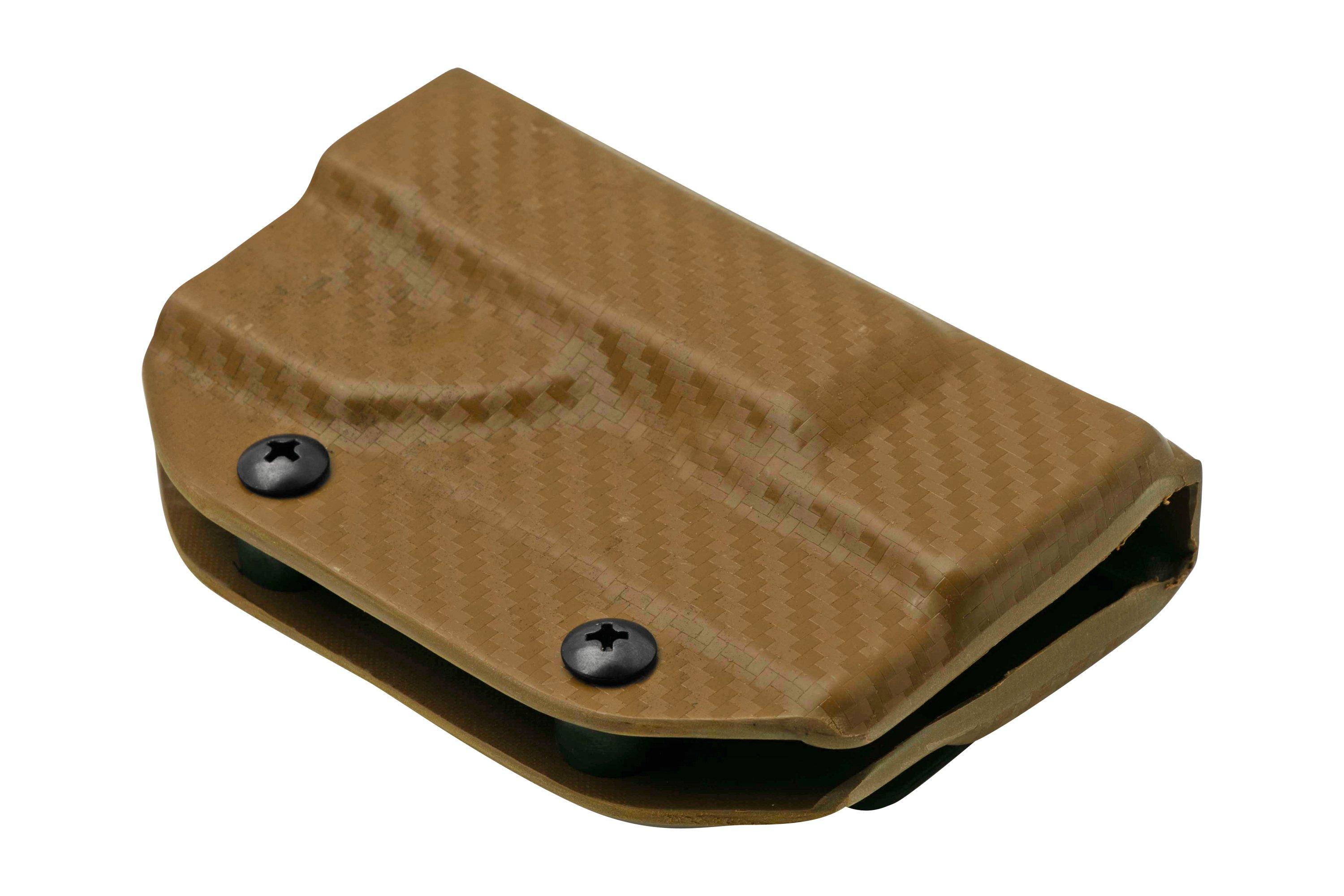 Clip And Carry Kydex Sheath Leatherman Raptor, Carbon Fiber Brown