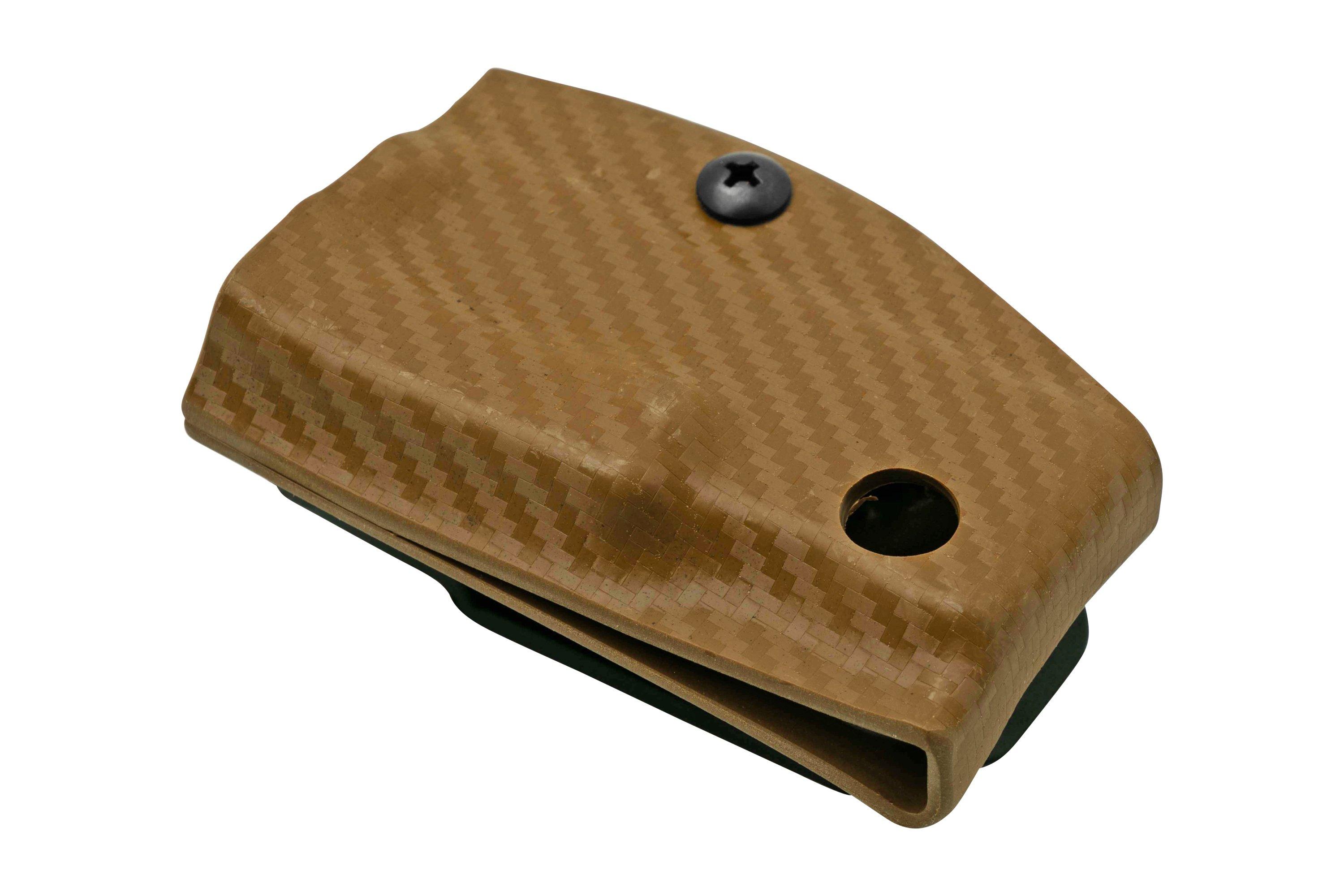 Clip And Carry Kydex Sheath Leatherman Skeletool, Carbon Fiber Brown