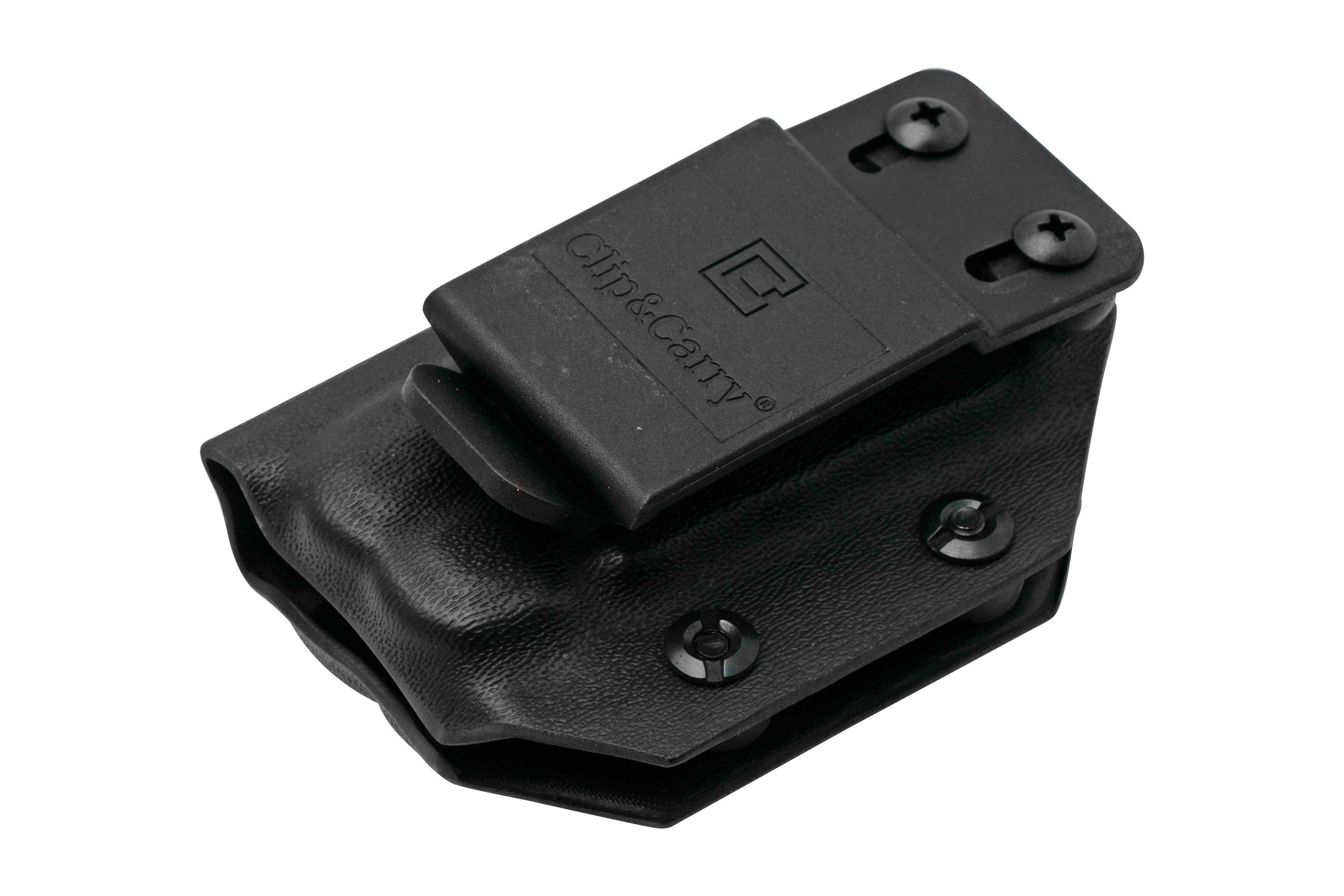 Clip And Carry Kydex Sheath Leatherman Surge, Black LSURGEBLK belt