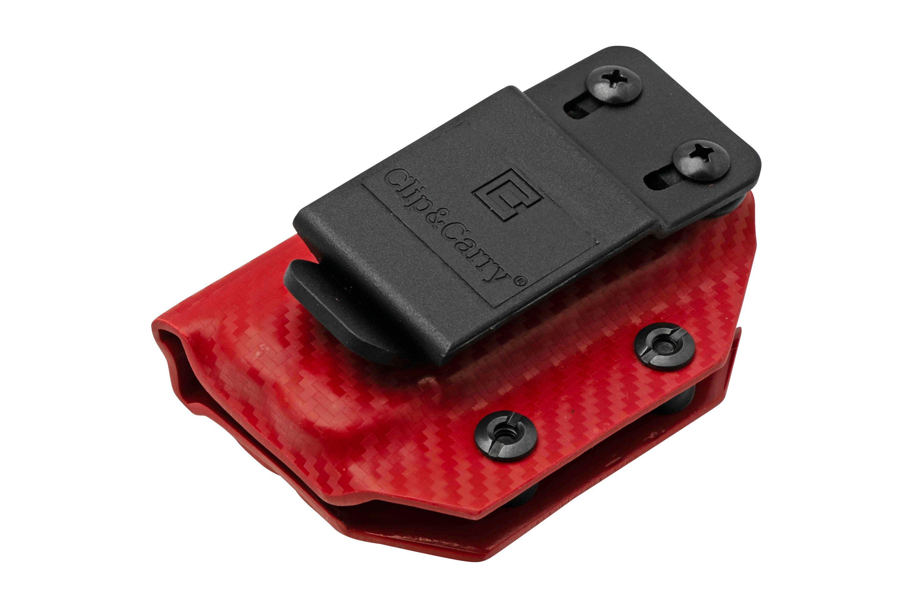 Clip And Carry Kydex Sheath Leatherman Surge, Carbon Fiber Red LSURGE ...